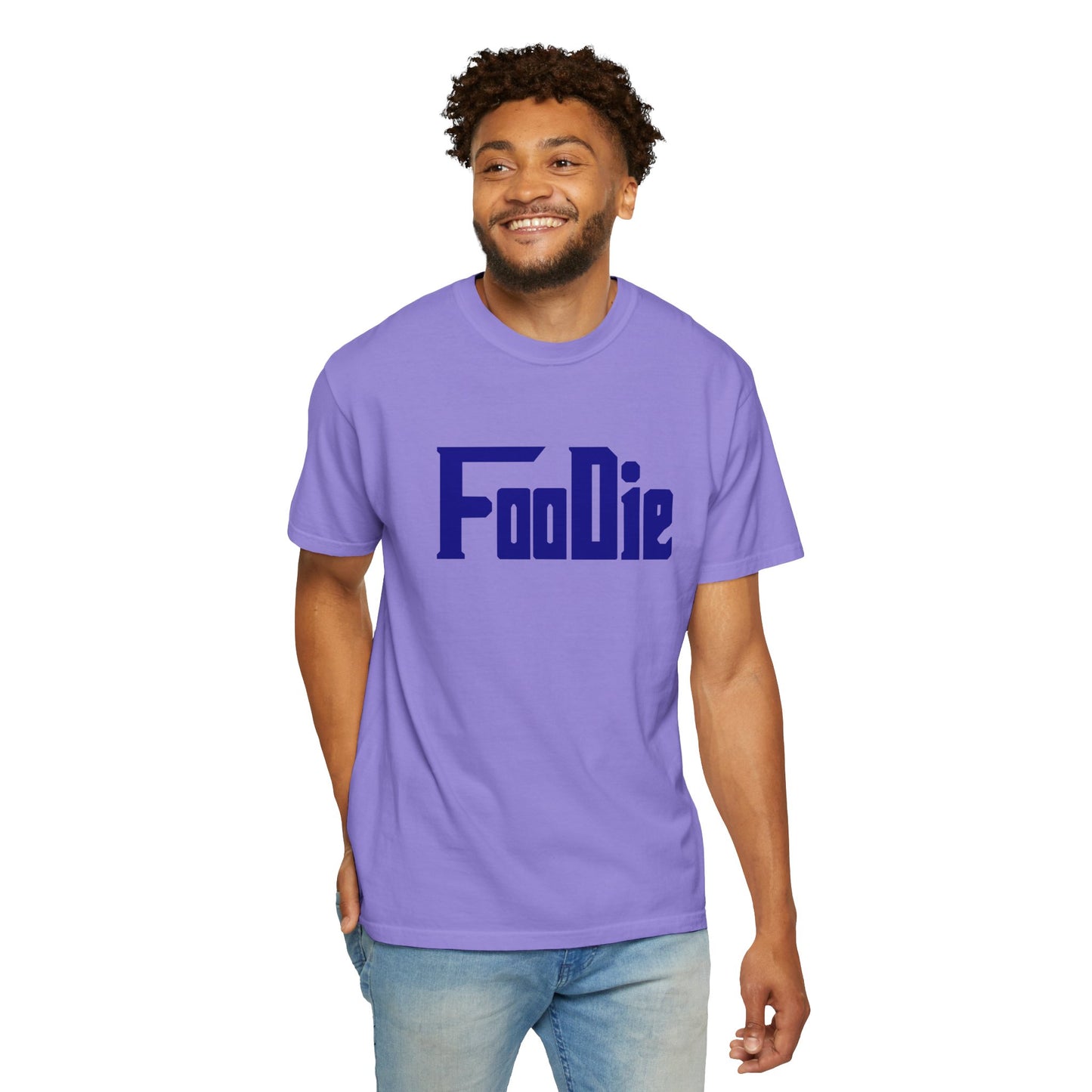 L.O.E.F Foodie Unisex Tee Shirt (Dark Blue)