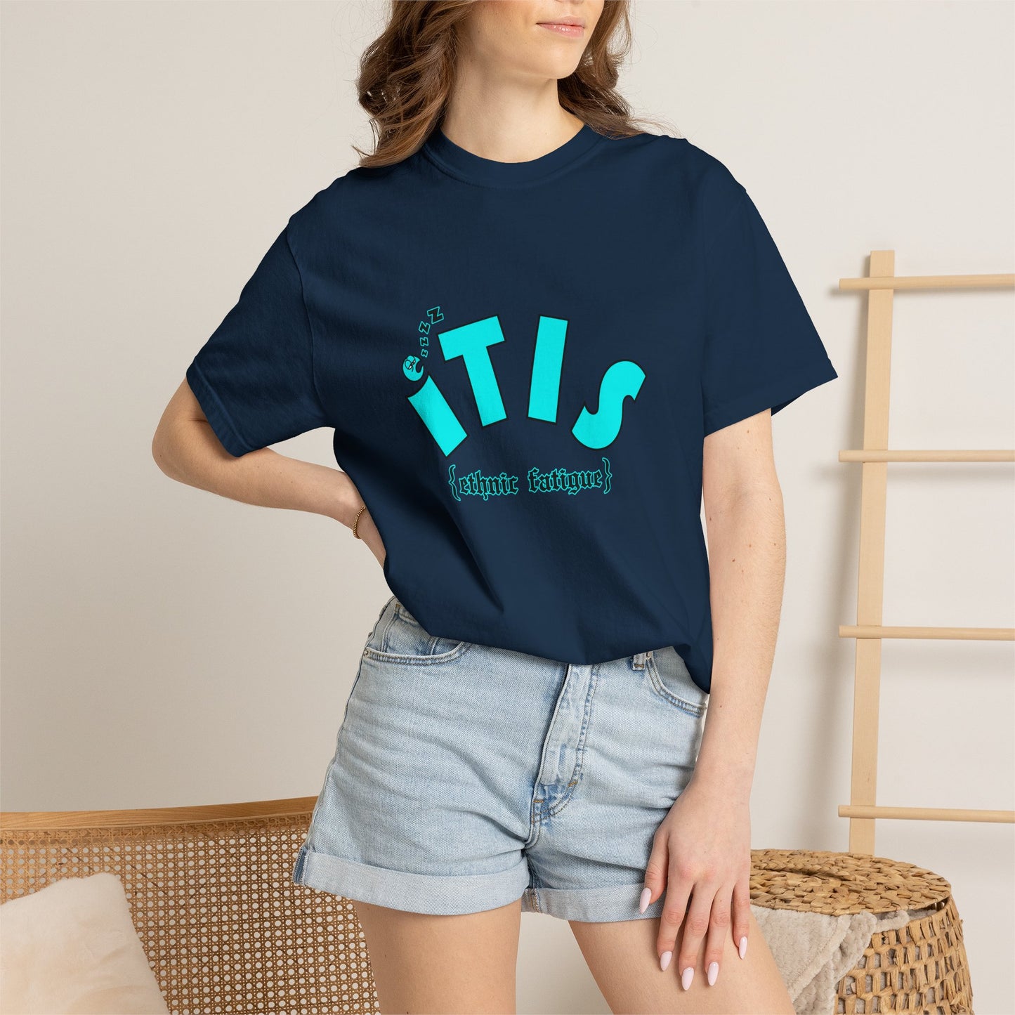 L.O.E.F ITIS Unisex Tee shirt (Blue)