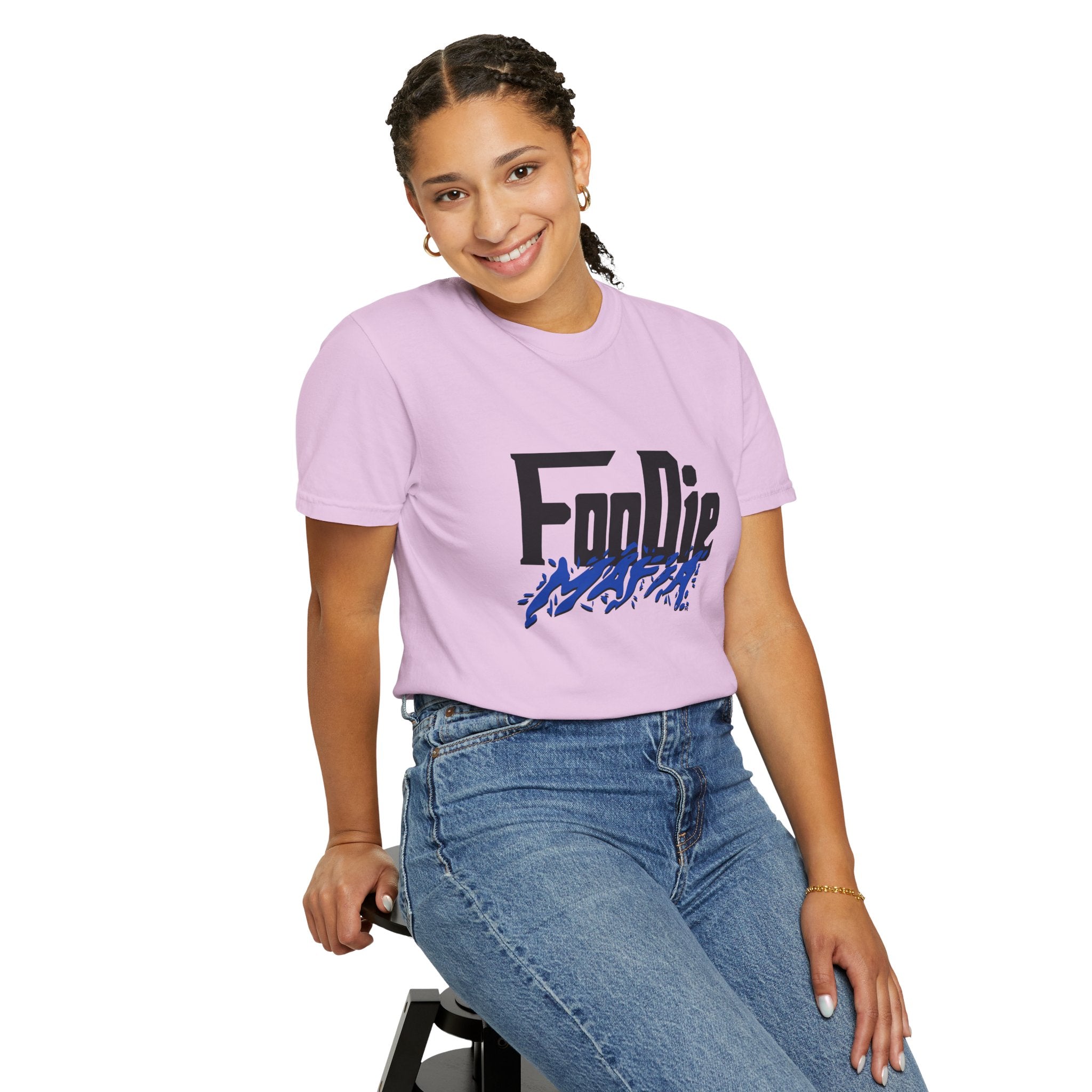 L.O.E.F Foodie Mafia Tee Shirt (Cobalt Blue)