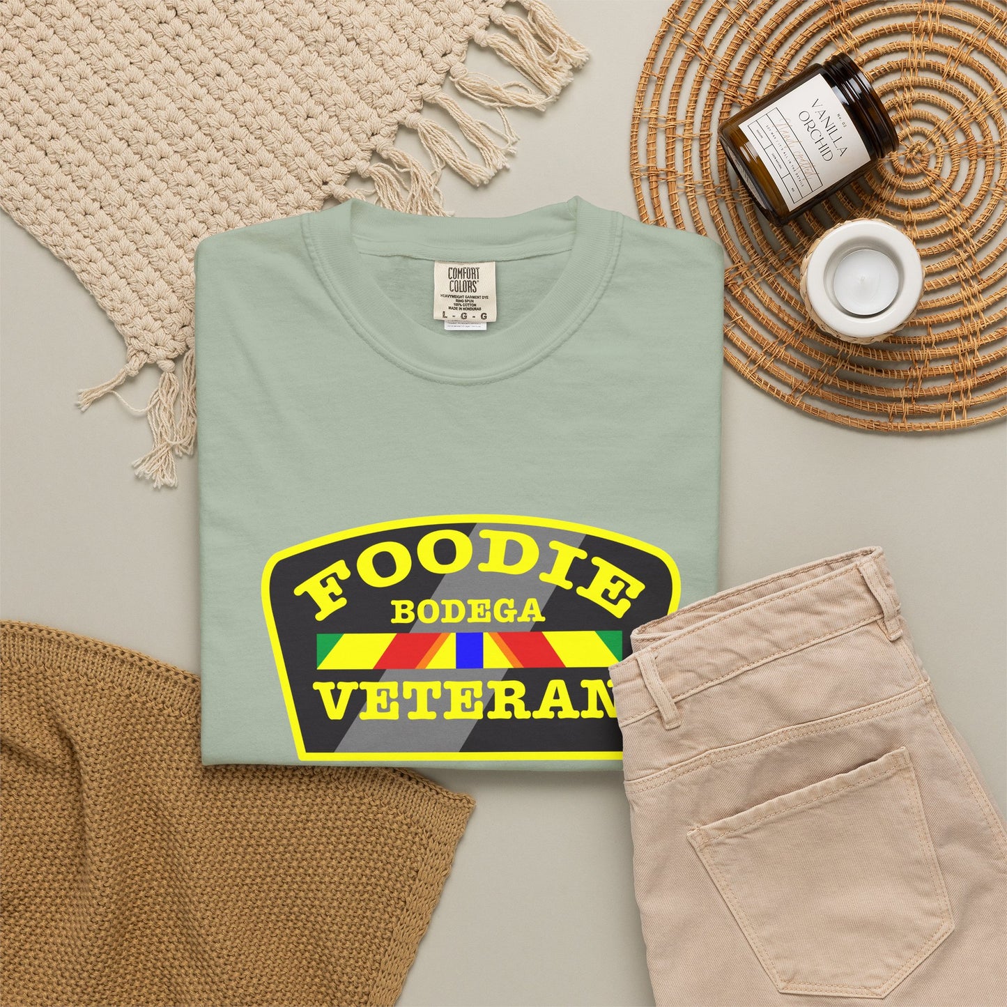 L.O.E.F Foodie Veteran BODEGA Unisex Tee Shirt