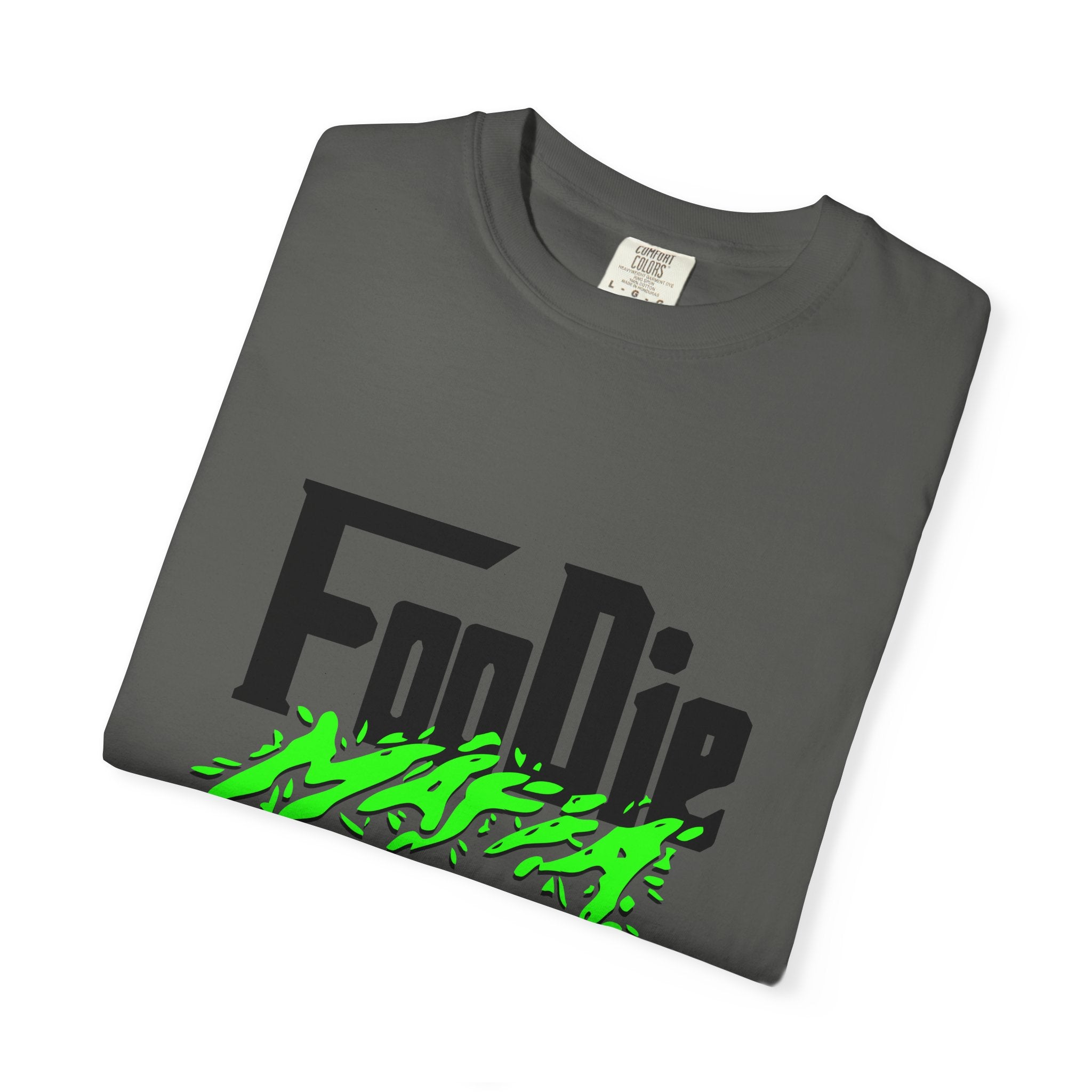 L.O.E.F Foodie Mafia Tee Shirt (Neon Green)