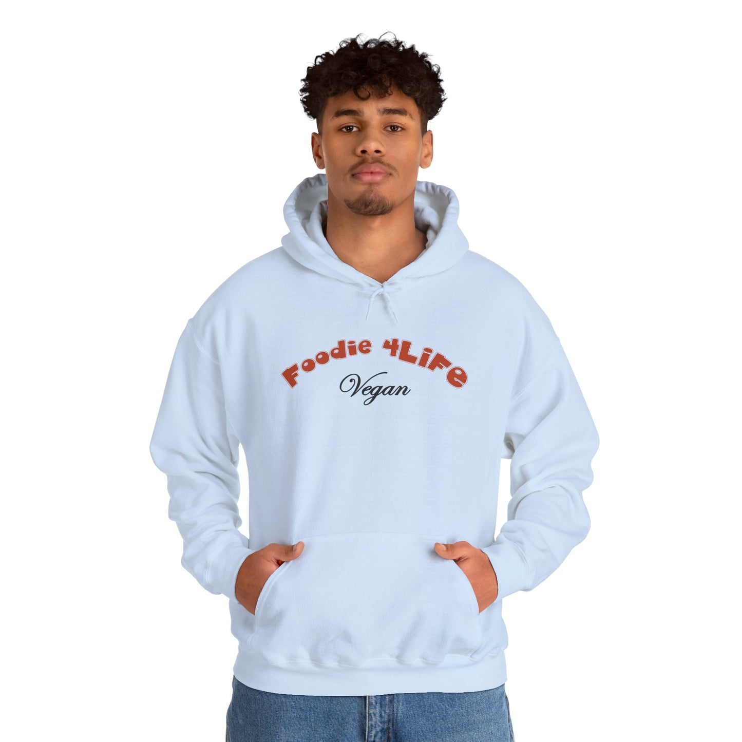 L.O.E.F Foodie 4Life Vegan Hoodie (Rust)