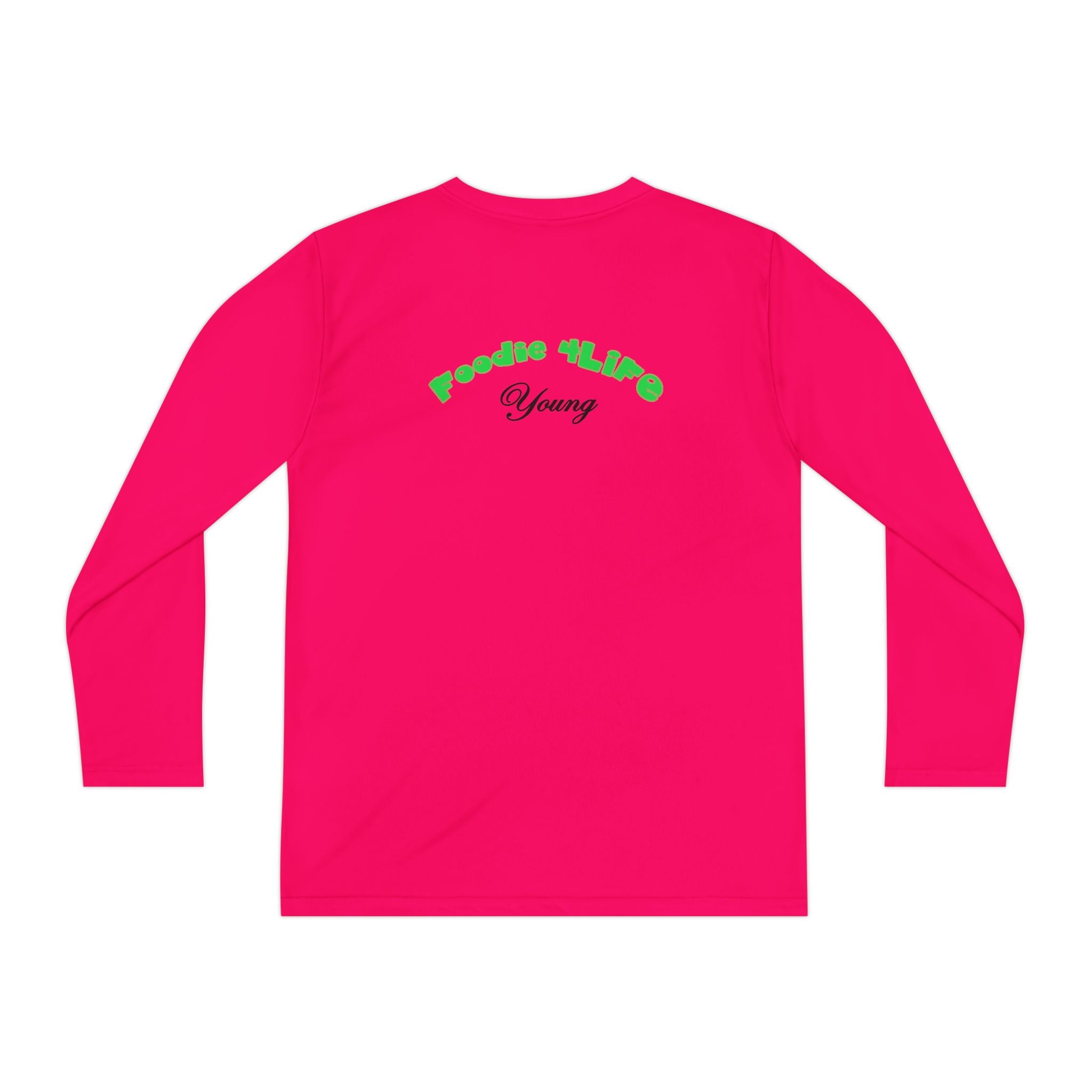 L.O.E.F Foodie 4Life Young Long Sleeve Tee  (Neon Green)