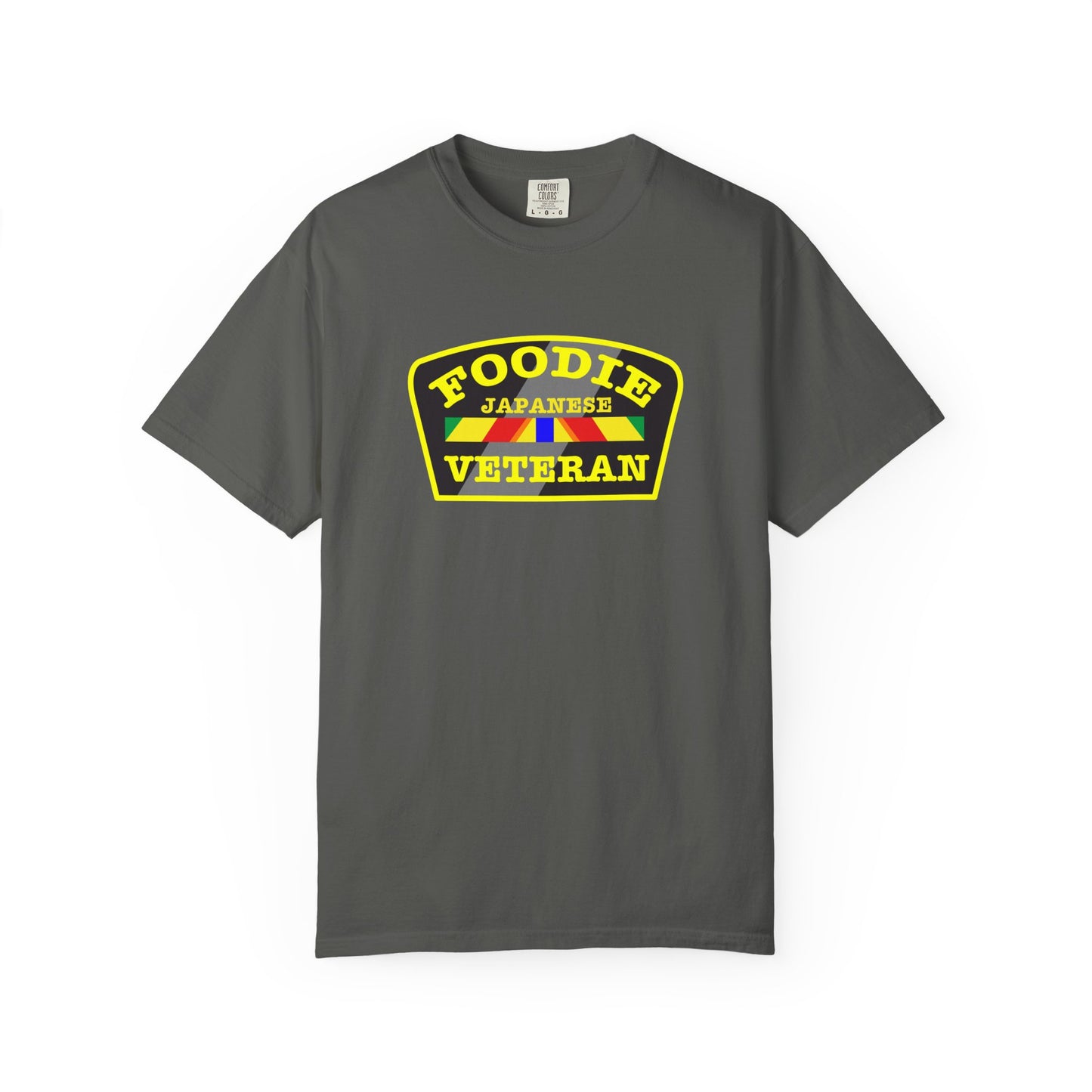 Foodie Veteran Japanese Flag T-Shirt
