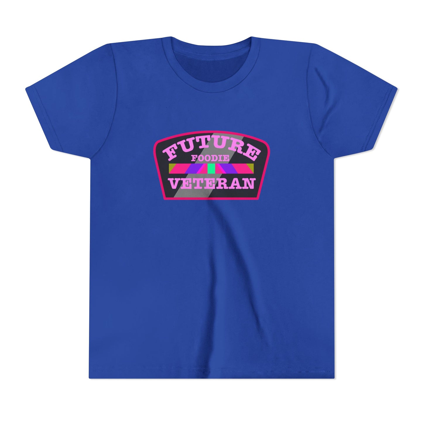 L.O.E.F Future Foodie Veteran Kids Tee Shirt (Pink)