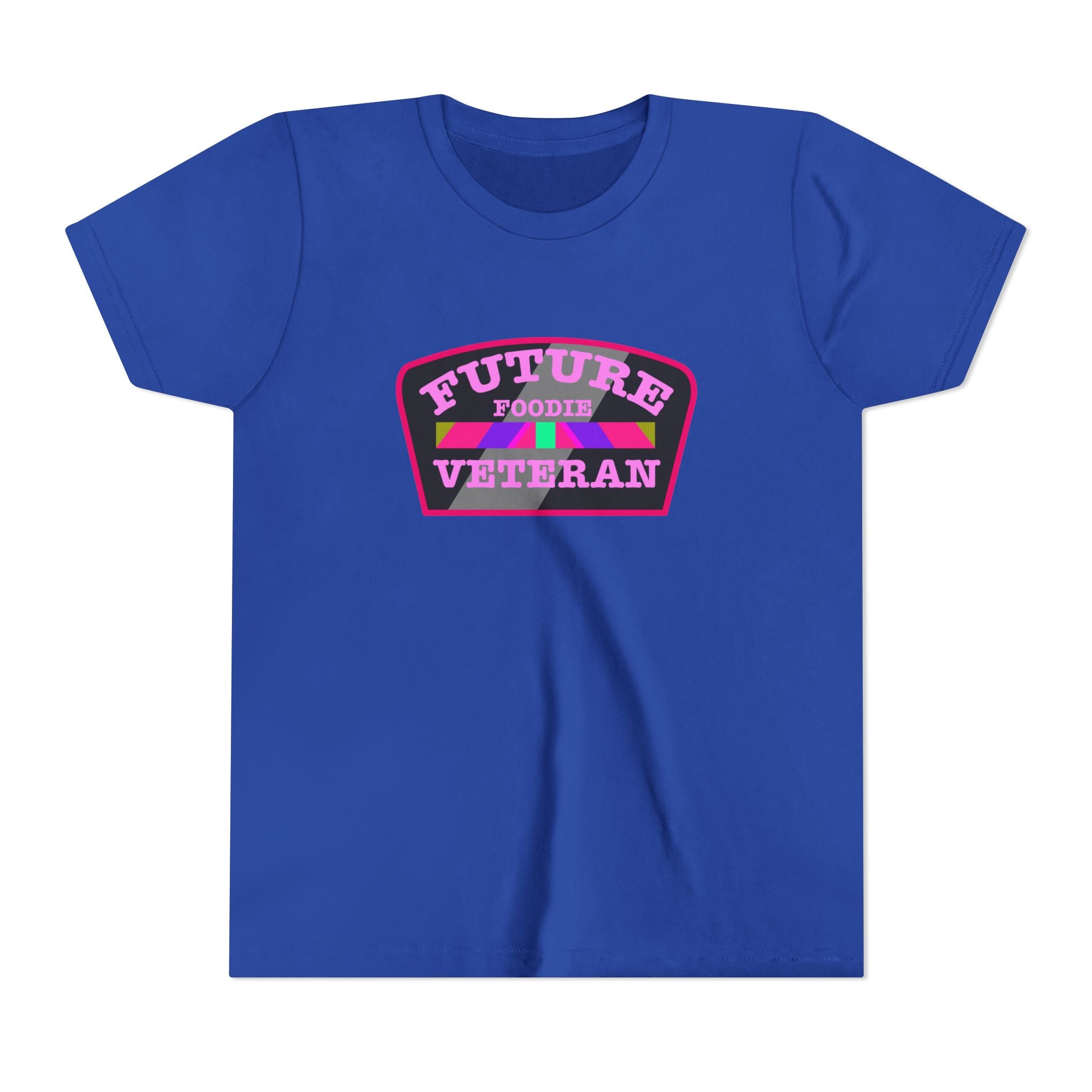 L.O.E.F Future Foodie Veteran Kids Tee Shirt (Pink)