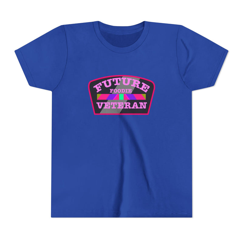 L.O.E.F Future Foodie Veteran Kids Tee Shirt (Pink)