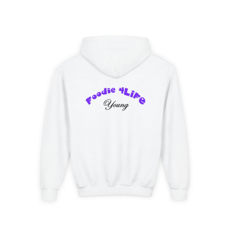L.O.E.F Foodie 4Life Young Hoodie (Violet)