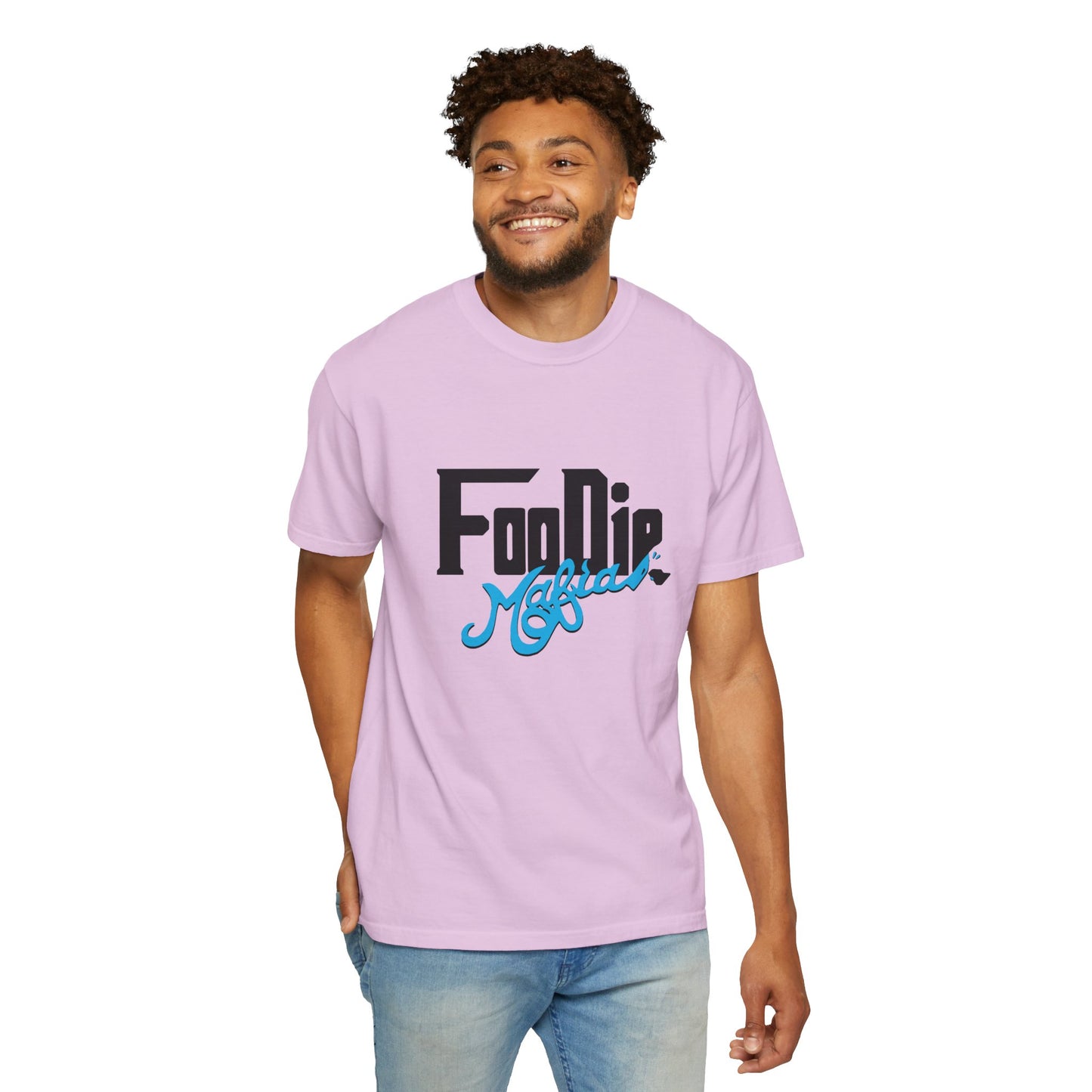 L.O.E.F Foodie Mafia Unisex Tee shirt (Apricot)