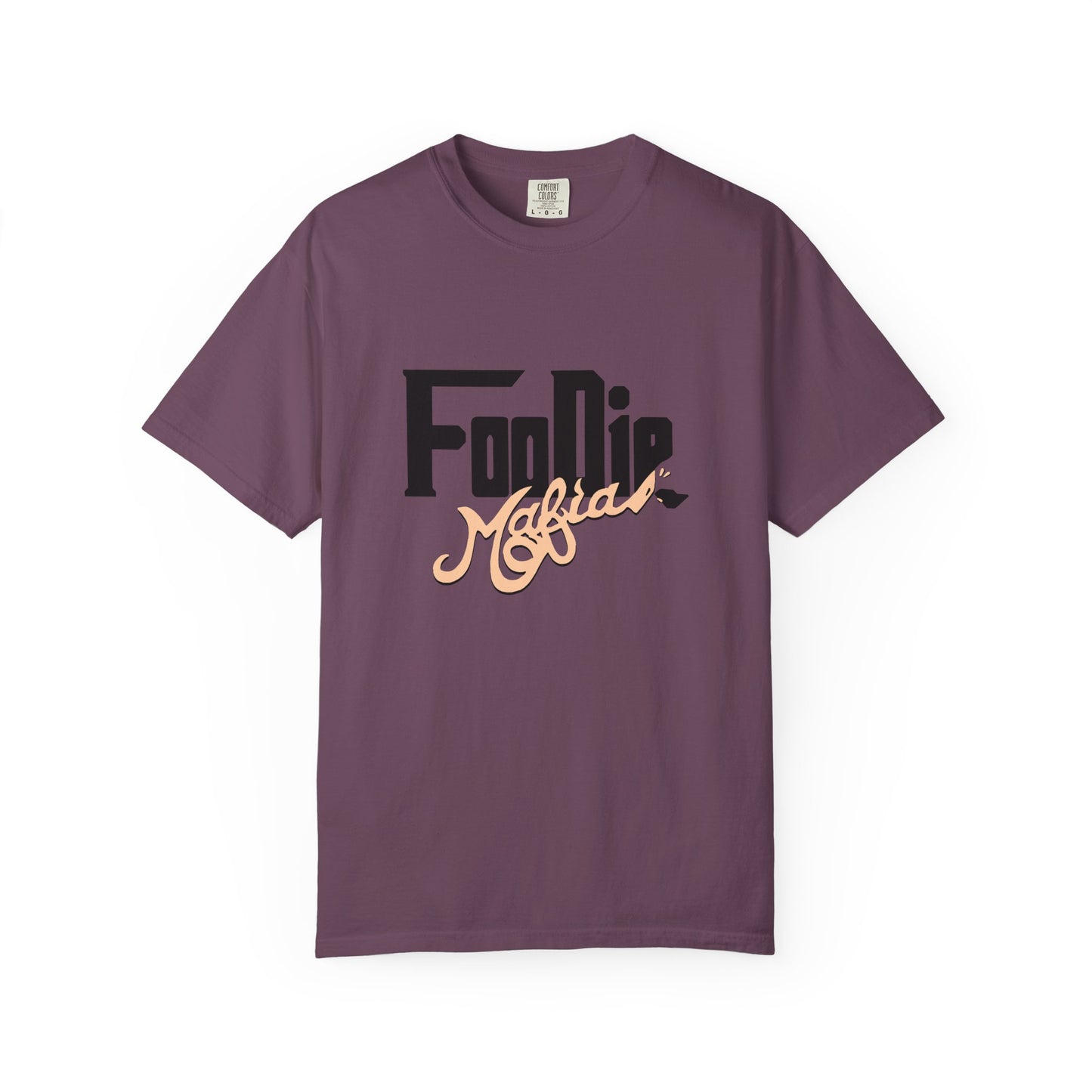 L.O.E.F Foodie Mafia Unisex Tee Shirt (Soft Yellow)
