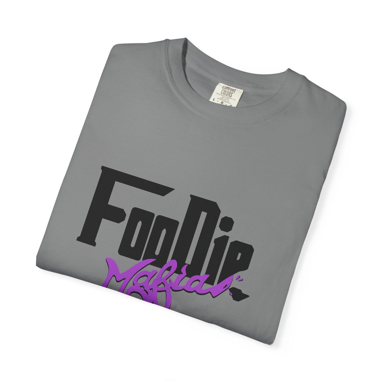 L.O.E.F Foodie Mafia Unisex Tee shirt (Bright Purple)