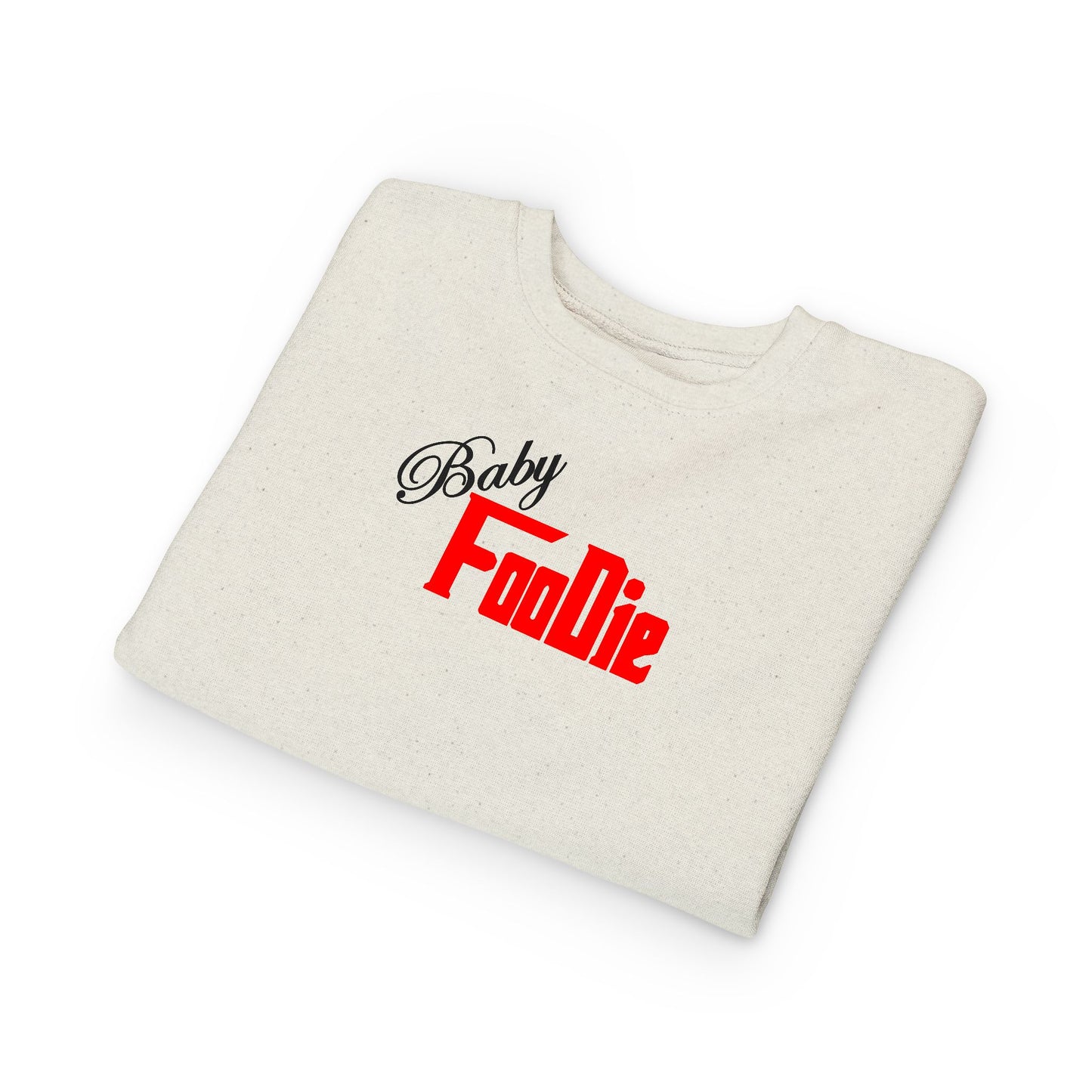 L.O.E.F Baby Foodie Toddler Sweatshirt (Fiery Red)