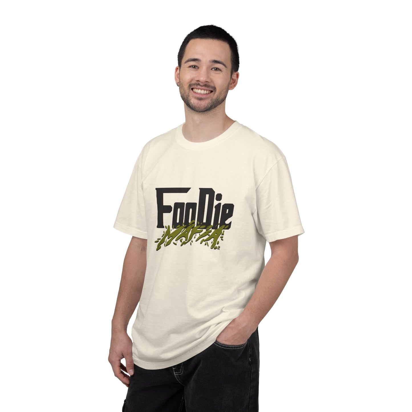 L.O.E.F Foodie Mafia Tee Shirt (Olive Green)