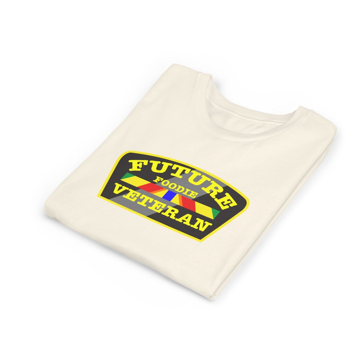 L.O.E.F Future Foodie Veteran Kids Tee Shirt (Yellow)