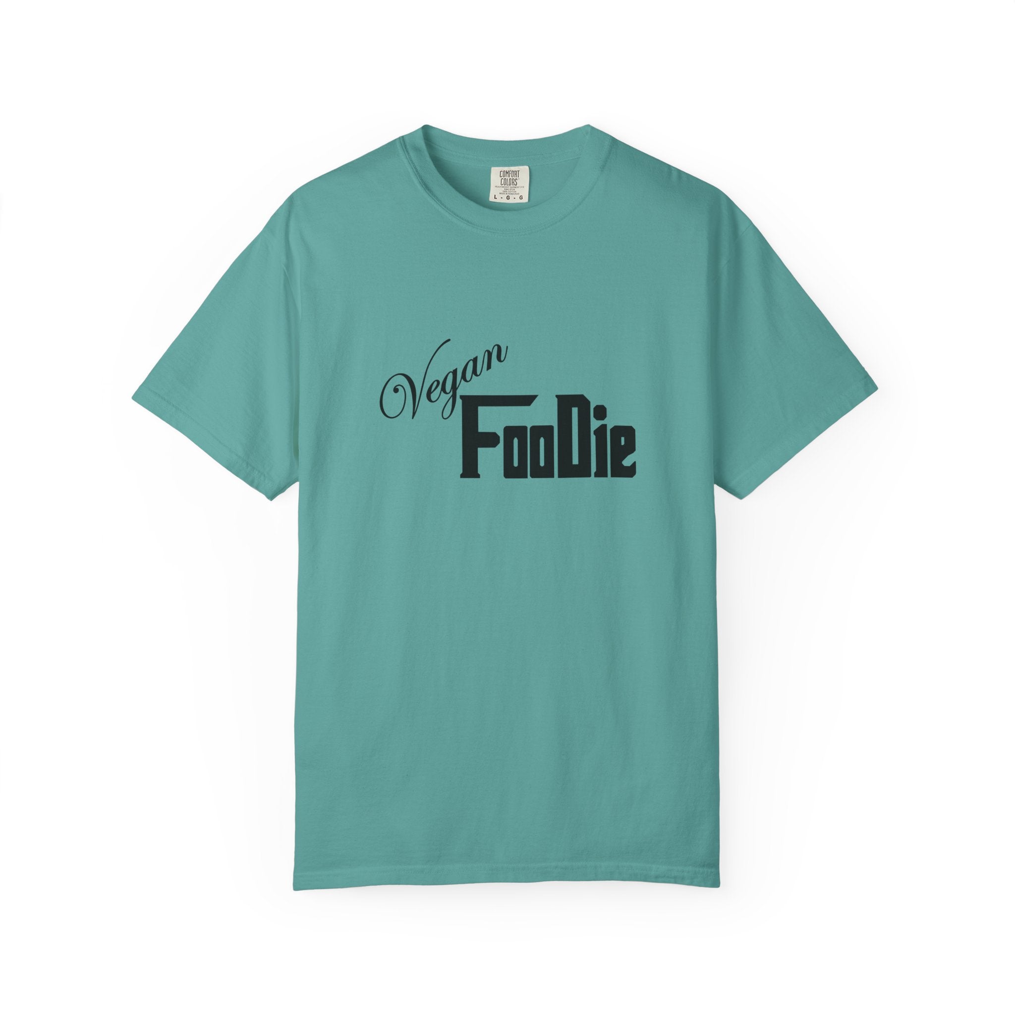 L.O.E.F Unisex Vegan Foodie Tee Shirt (Black)