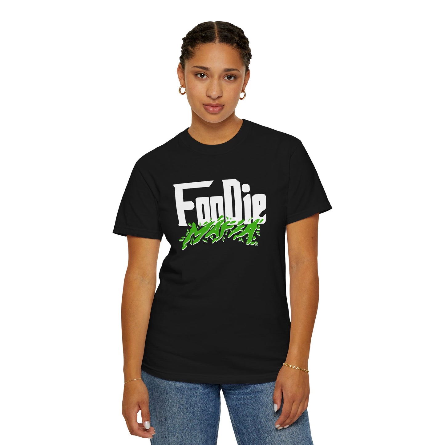 L.O.E.F Foodie Mafia Unisex Tee Shirt  (Kelly Green)