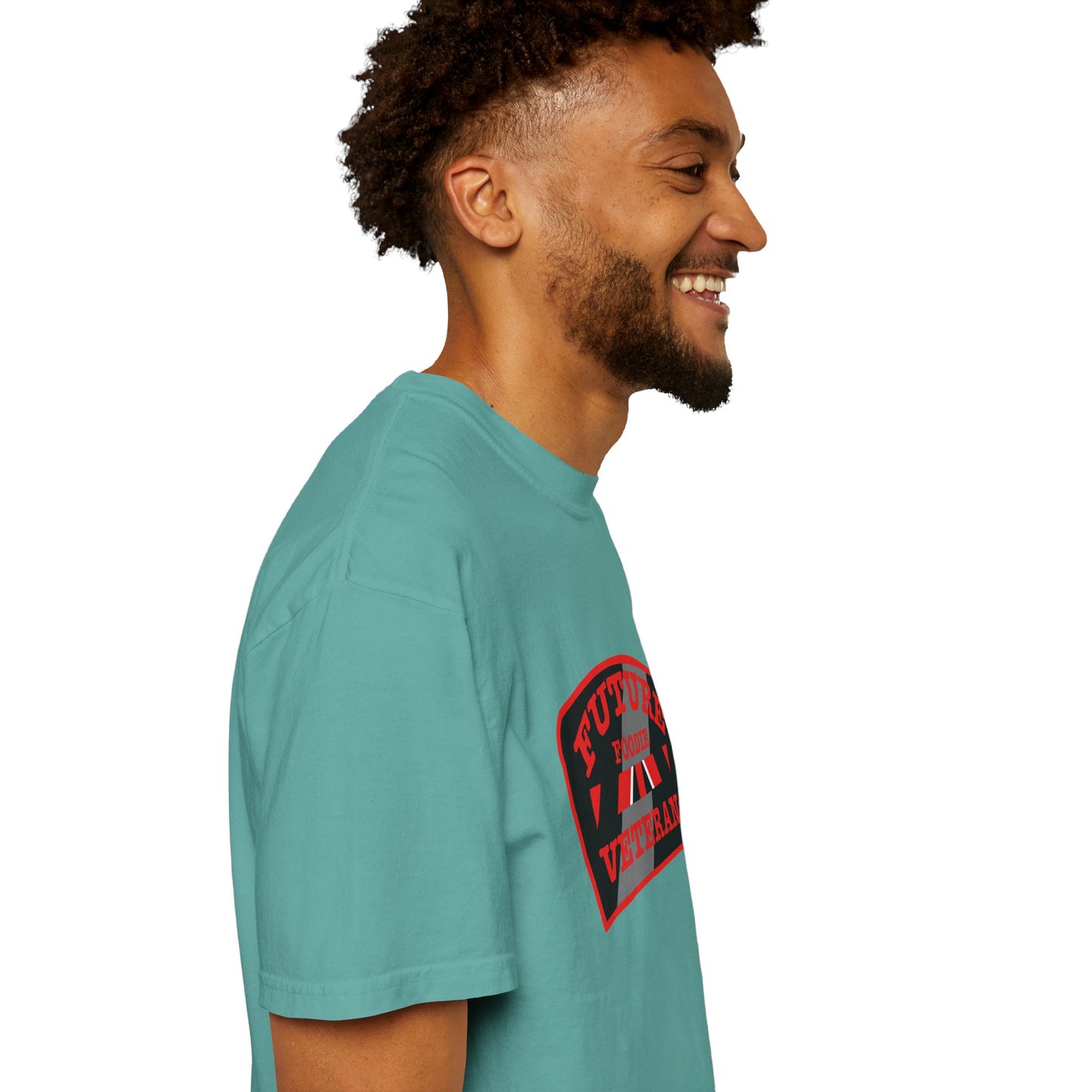 L.O.E.F Future Foodie Veteran Unisex Tee Shirt (Red)
