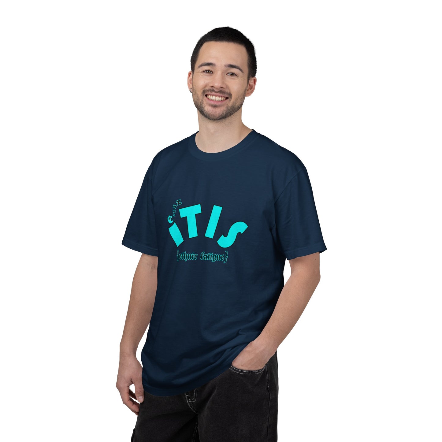 L.O.E.F ITIS Unisex Tee shirt (Blue)