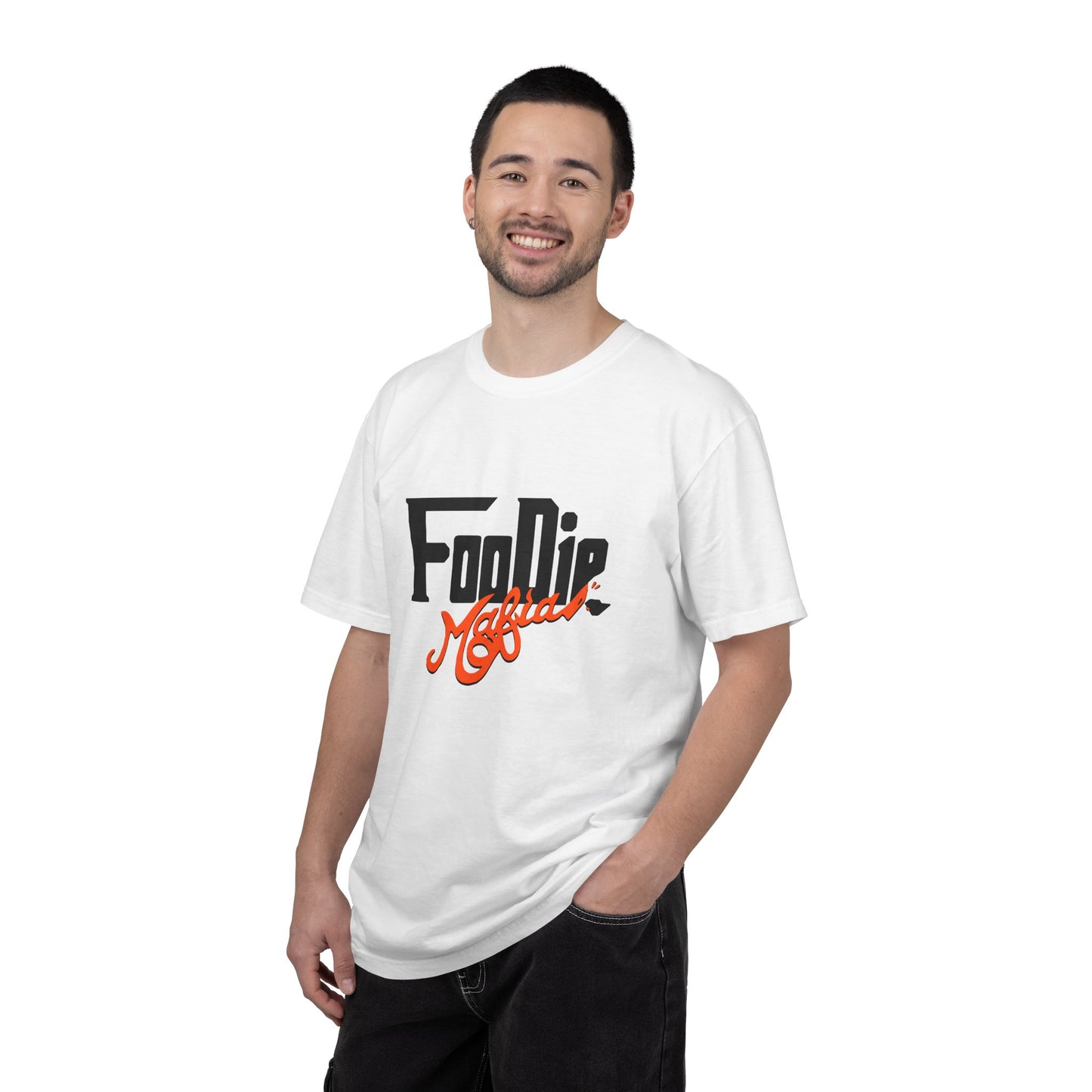 L.O.E.F Foodie Mafia Unisex Tee Shirt (Flat Red)