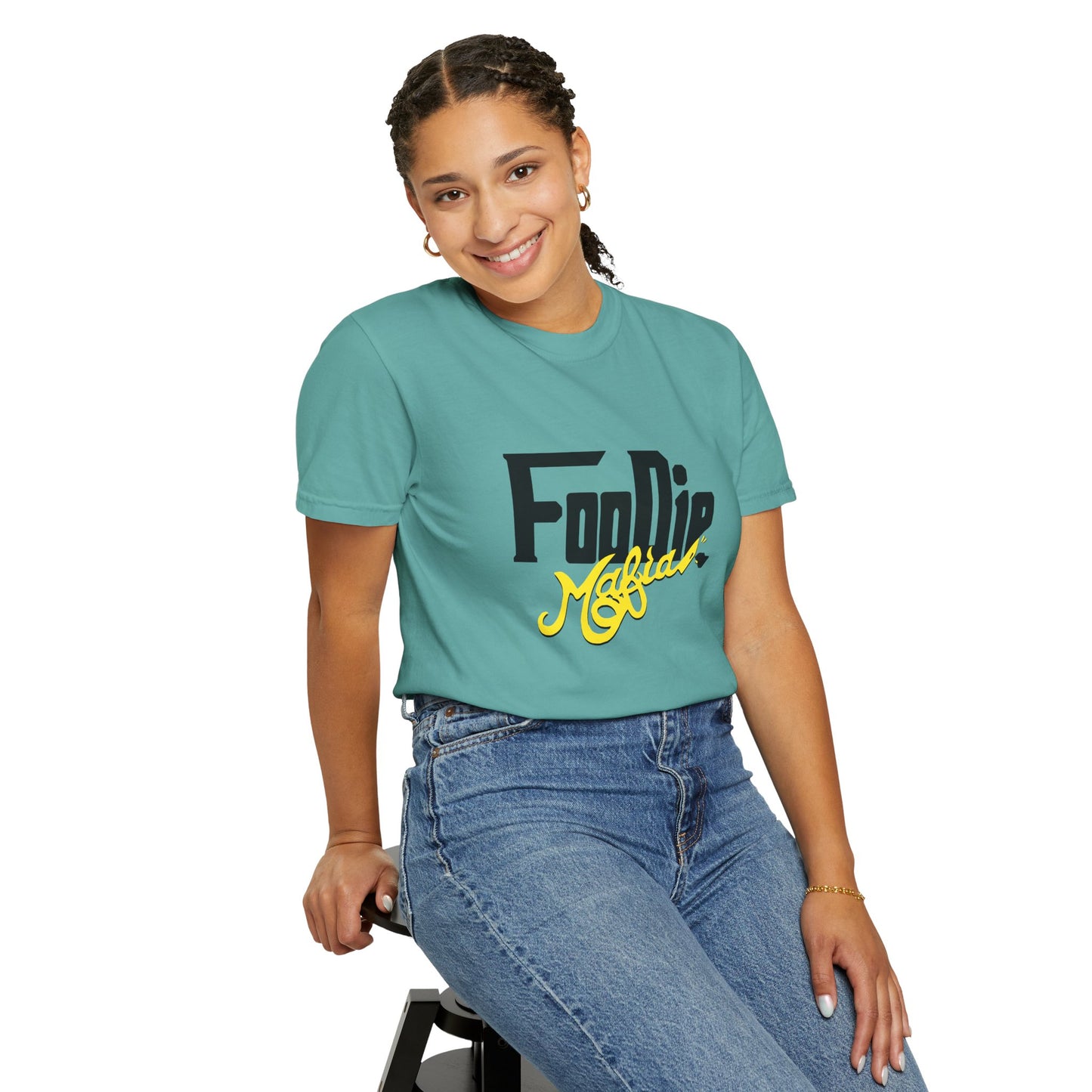 L.O.E.F Foodie Mafia Unisex Tee shirt (Bright Yellow)