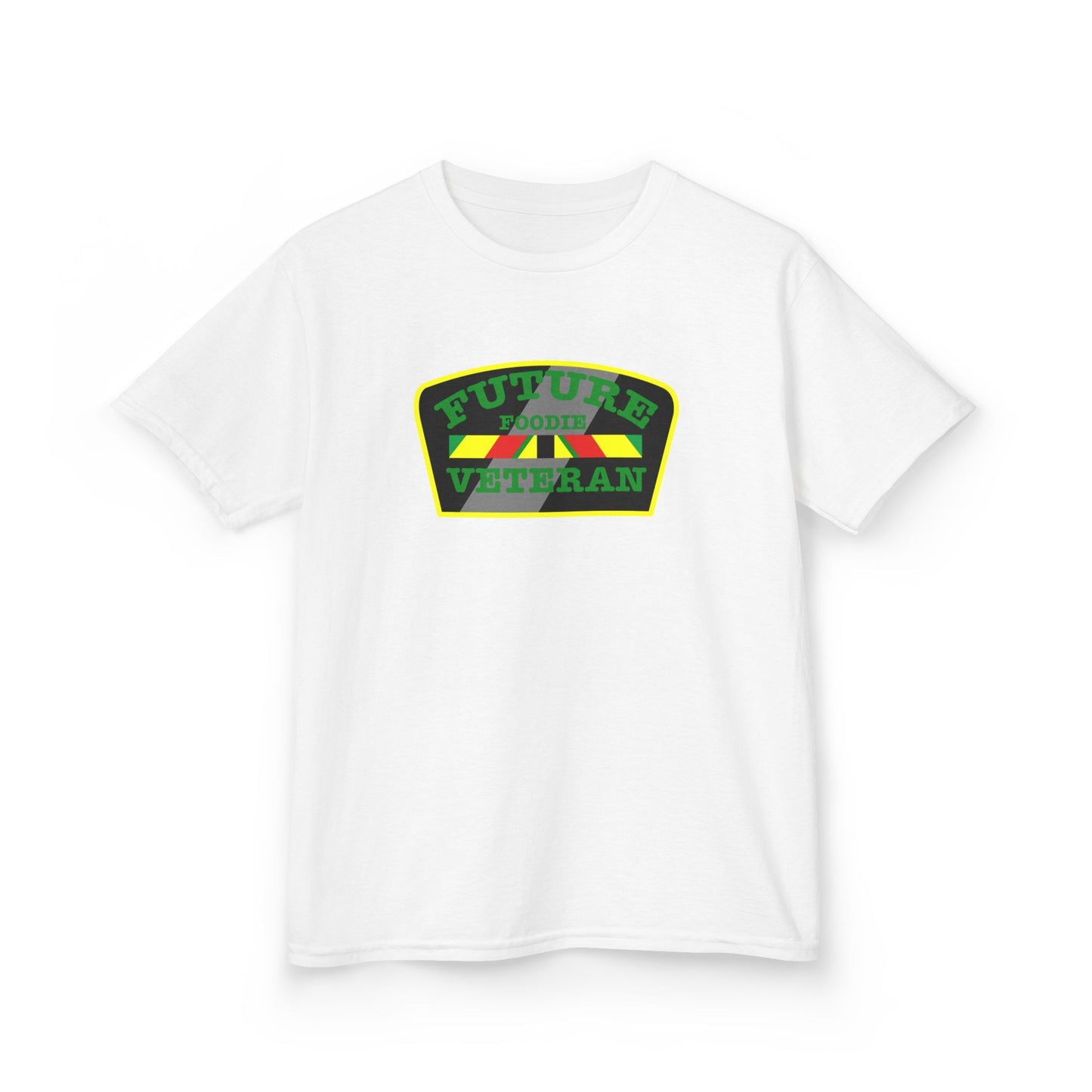 L.O.E.F Future Foodie Veteran Kids Tee Shirt (Green)