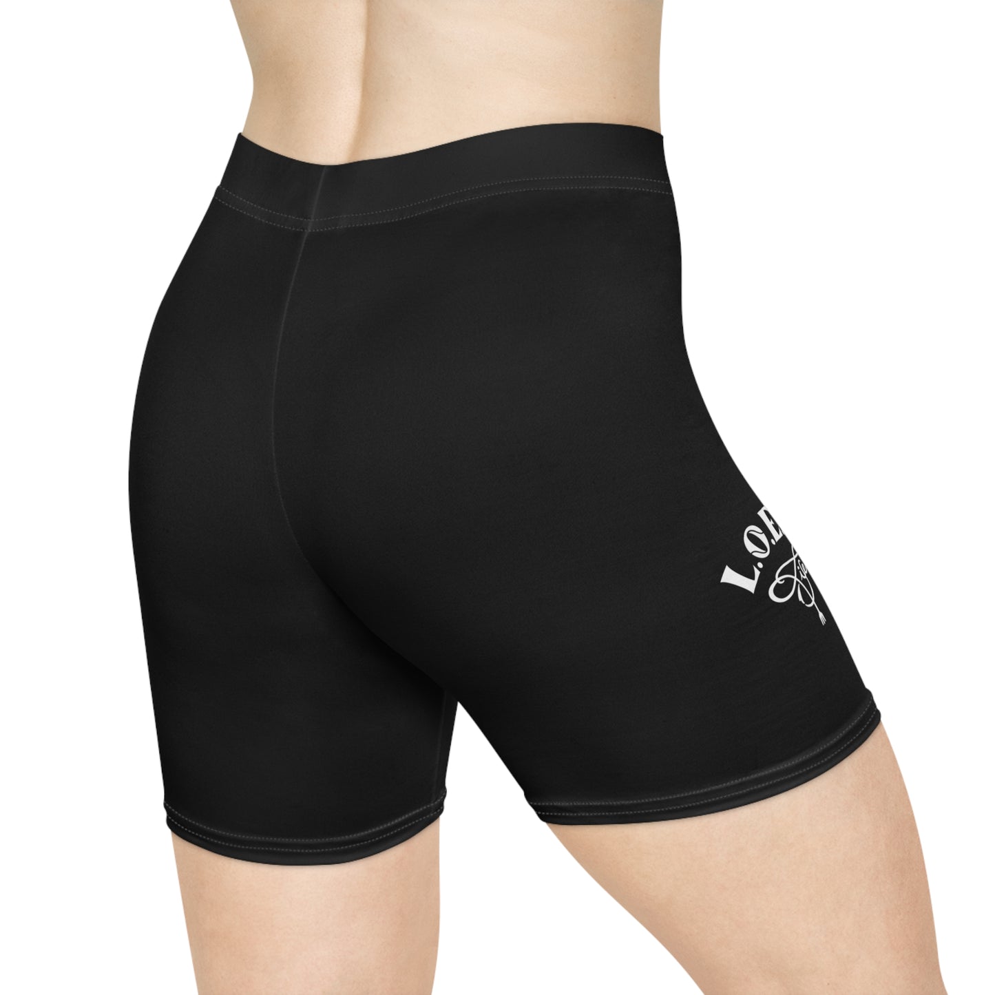 L.O.E.F Bacon Egg n Cheese Mafia Women Biker Short