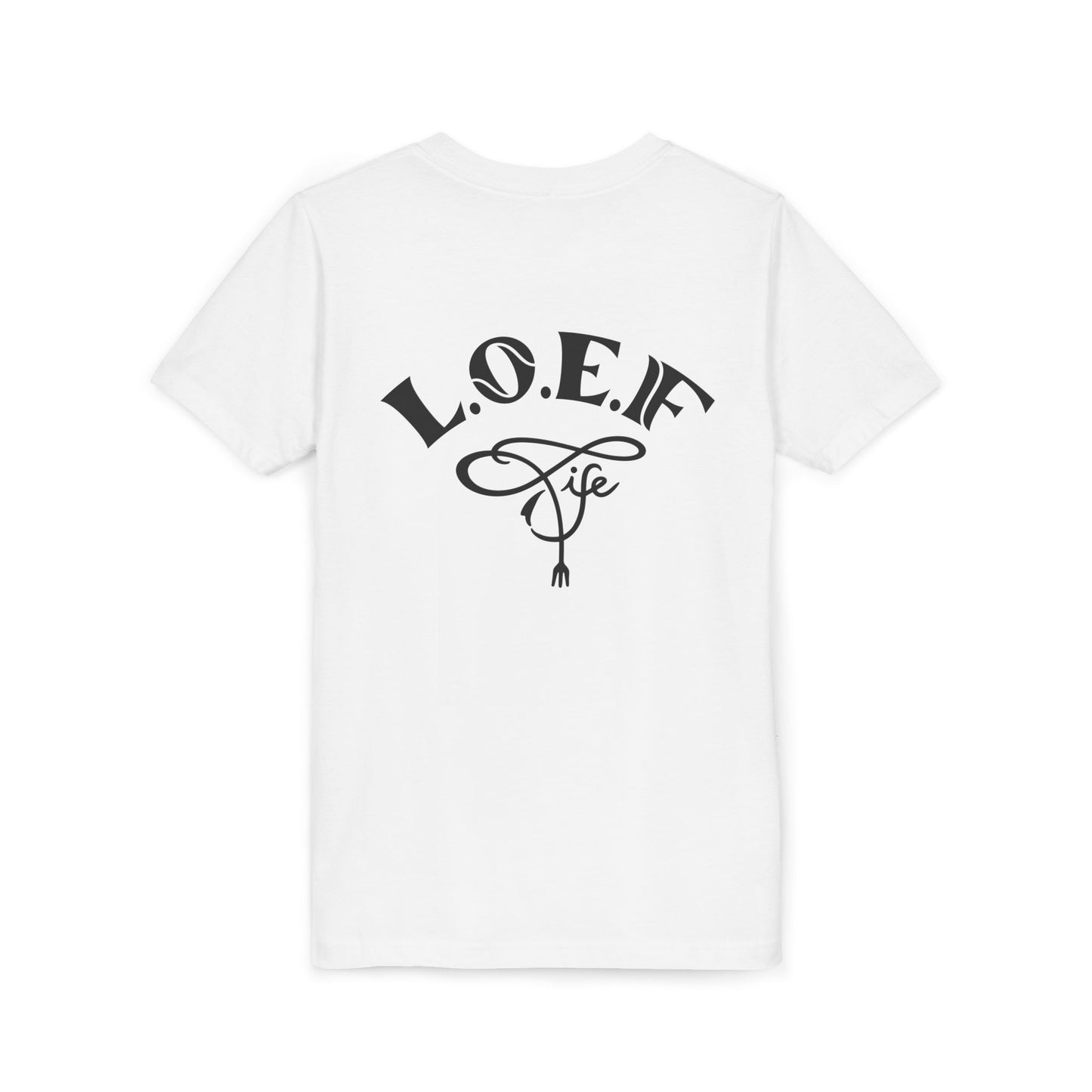L.O.E.F Foodie 4Life Young Tee Shirt  (Violet)