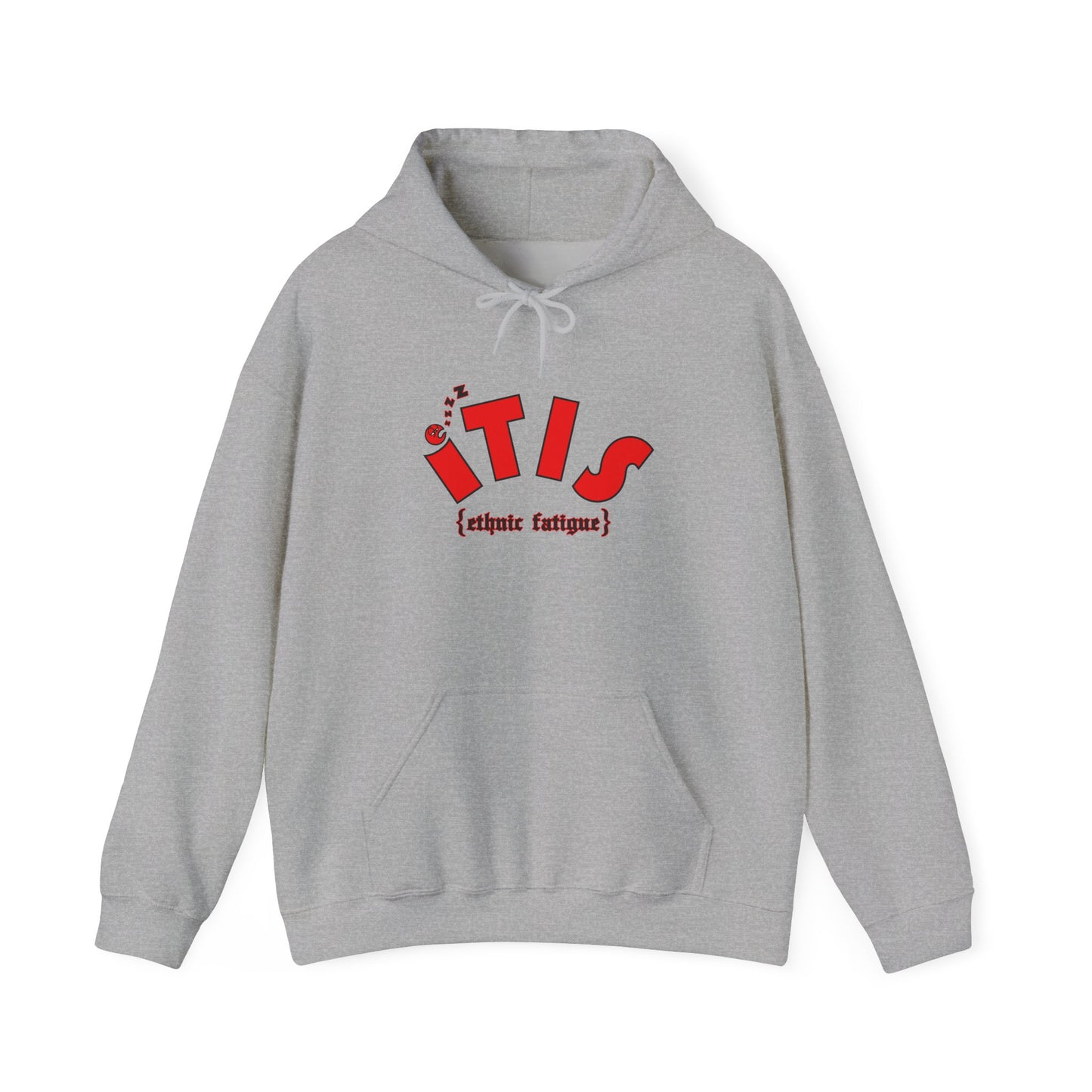 L.O.E.F ITIS Unisex Hooded Sweatshirt (Red)
