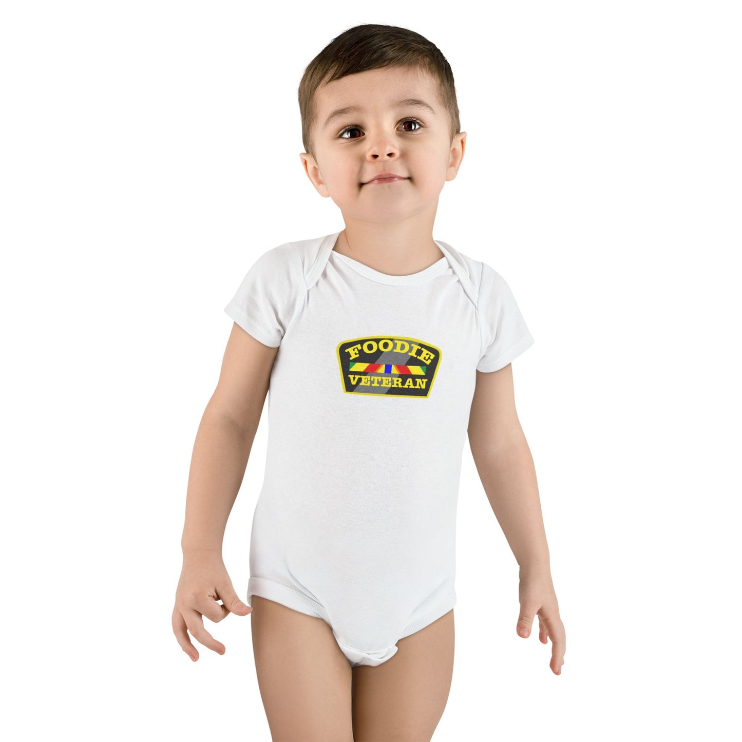 L.O.E.F Foodie Veteran Baby Bodysuit