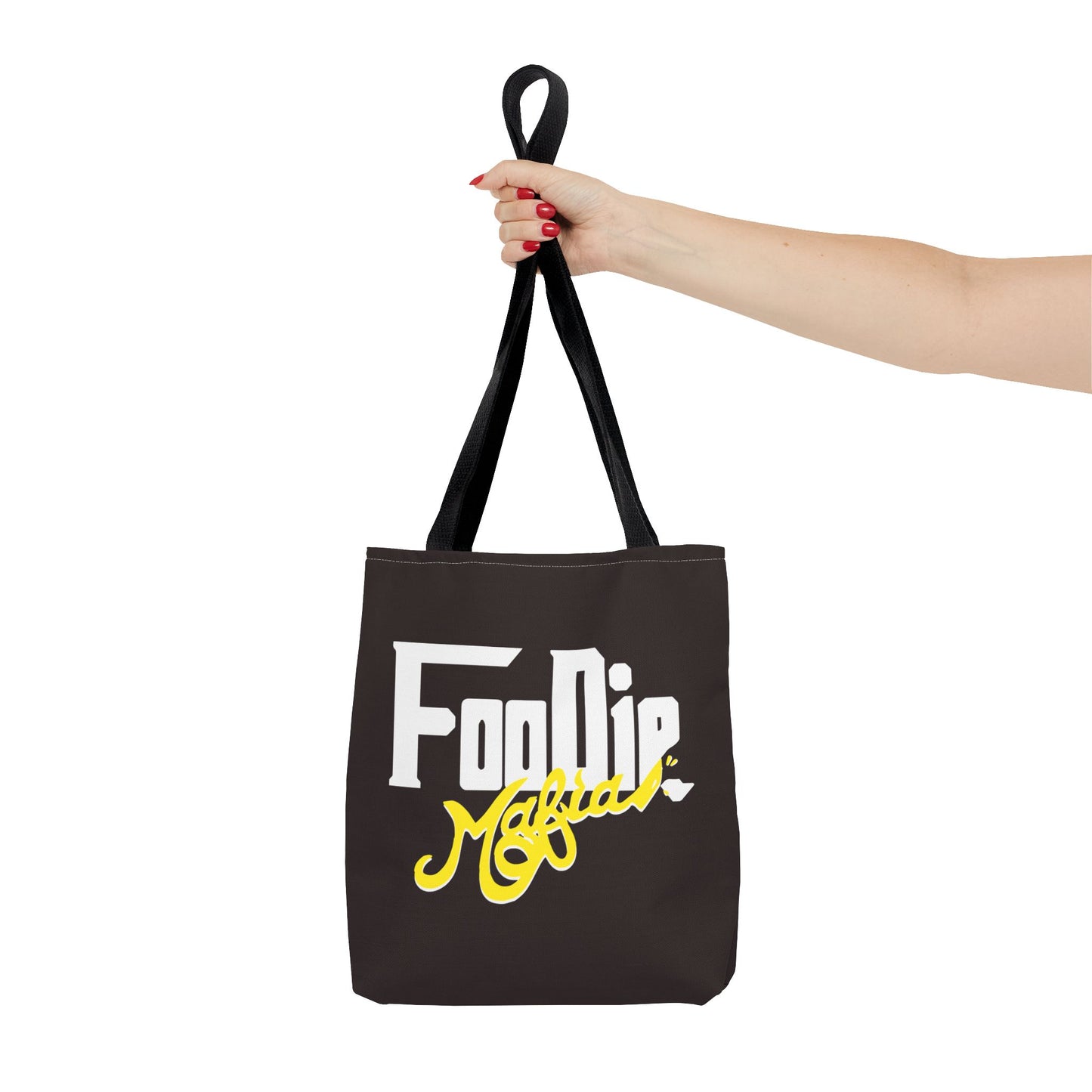 L.O.E.F White Foodie Mafia Tote Bag (Yellow)