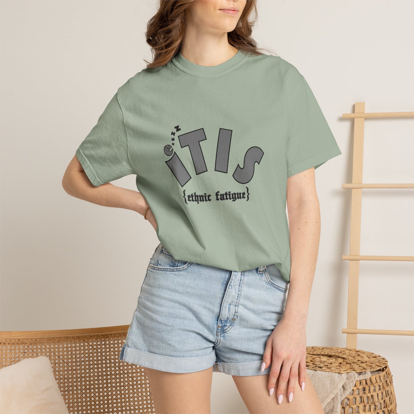L.O.E.F ITIS Unisex Tee shirt (Gray)