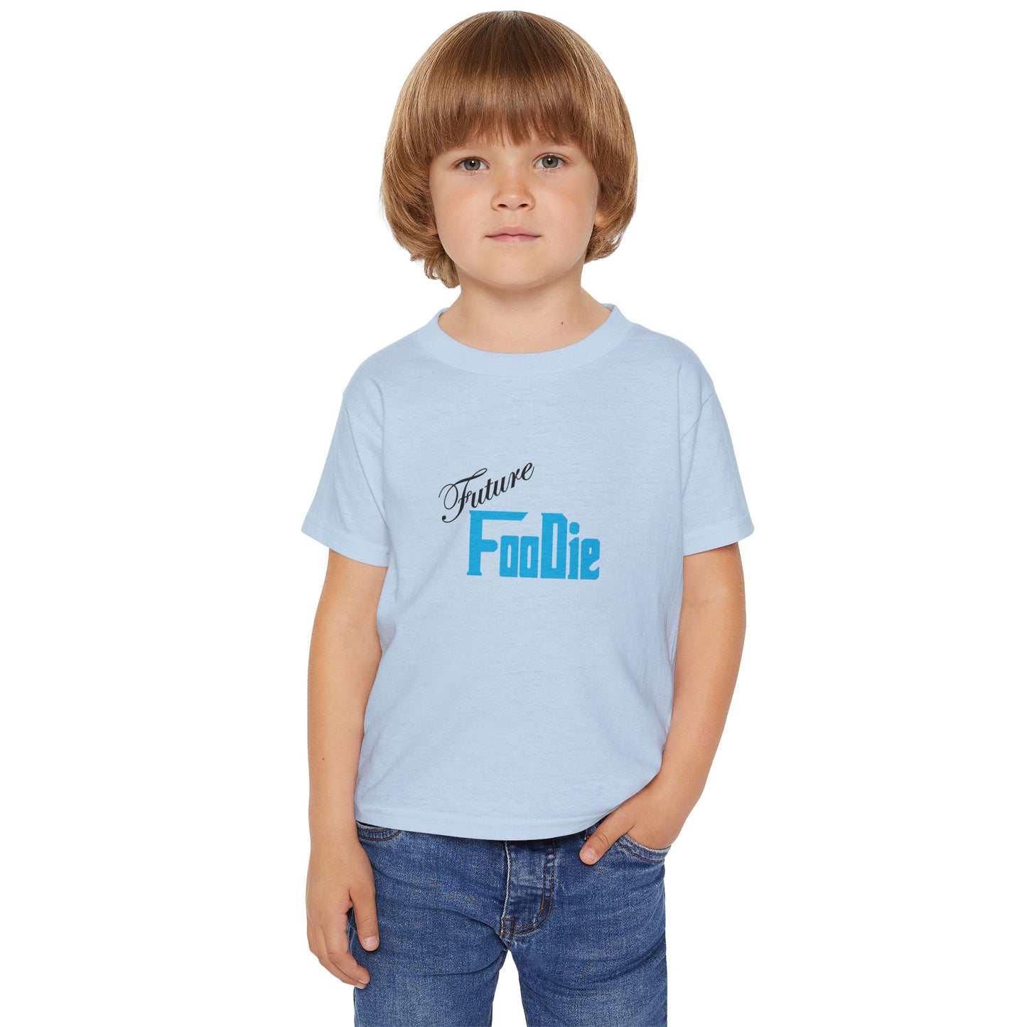 L.O.E.F Future Foodie Toodler Tee Shirt (Neon Blue)