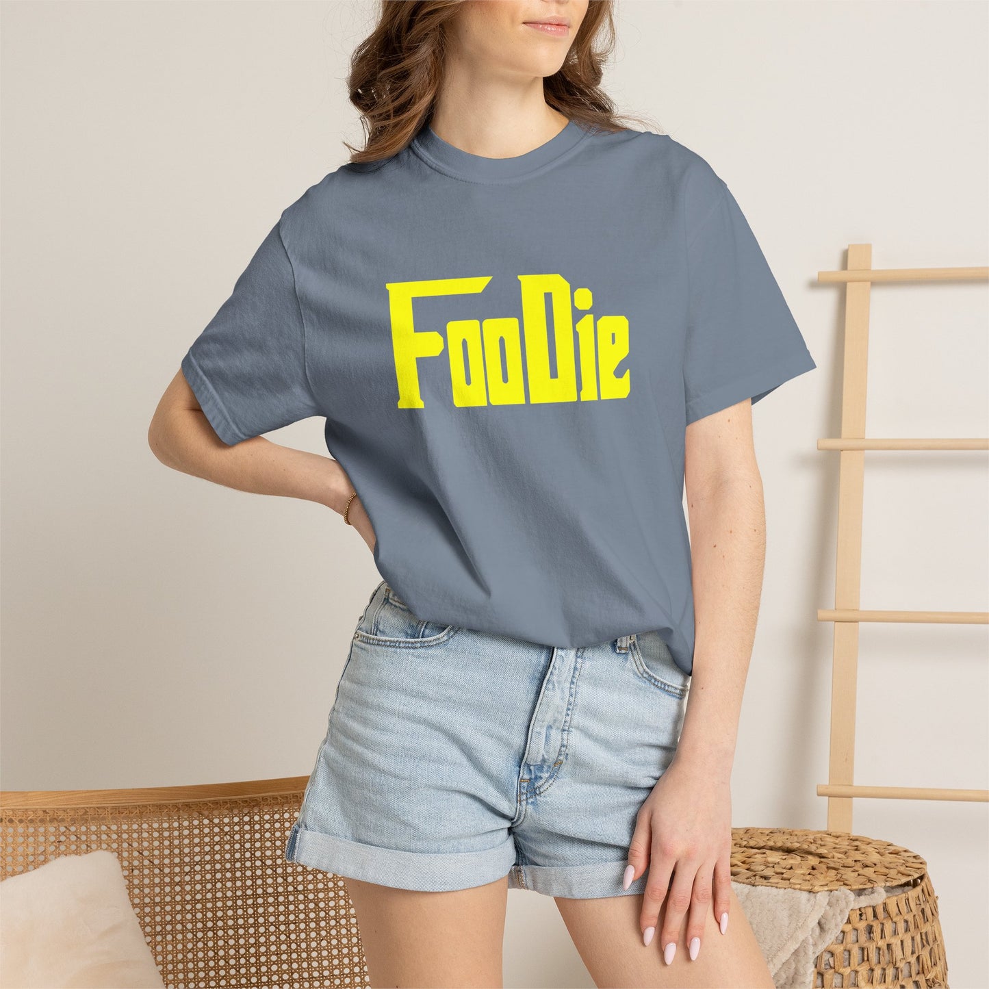 L.O.E.F Foodie Unisex Tee Shirt  (Yellow)