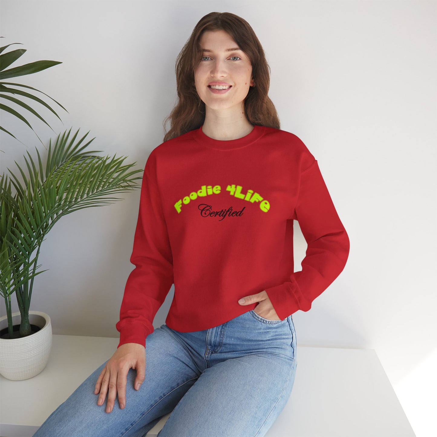 L.O.E.F Foodie 4Life Certified Sweatshirt (Yellow)