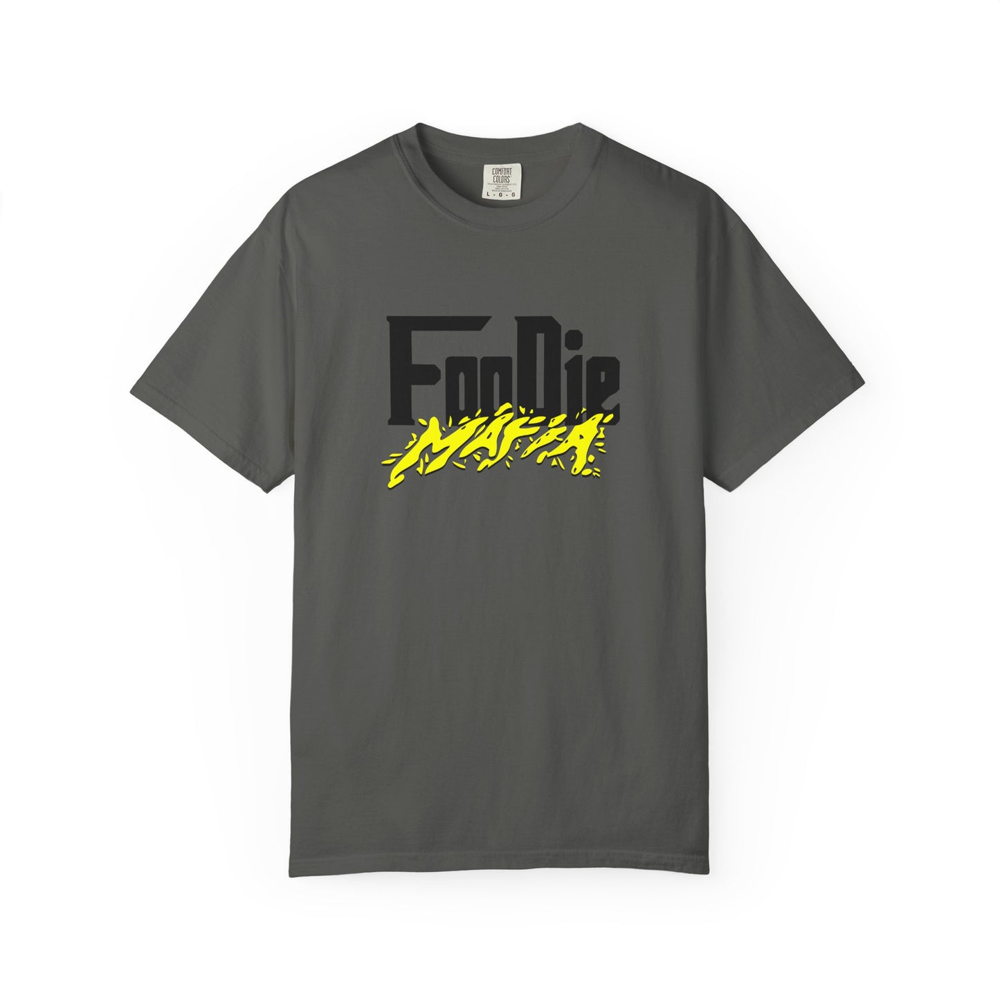 L.O.E.F Foodie Mafia Unisex Tee Shirt (Bright Yellow)