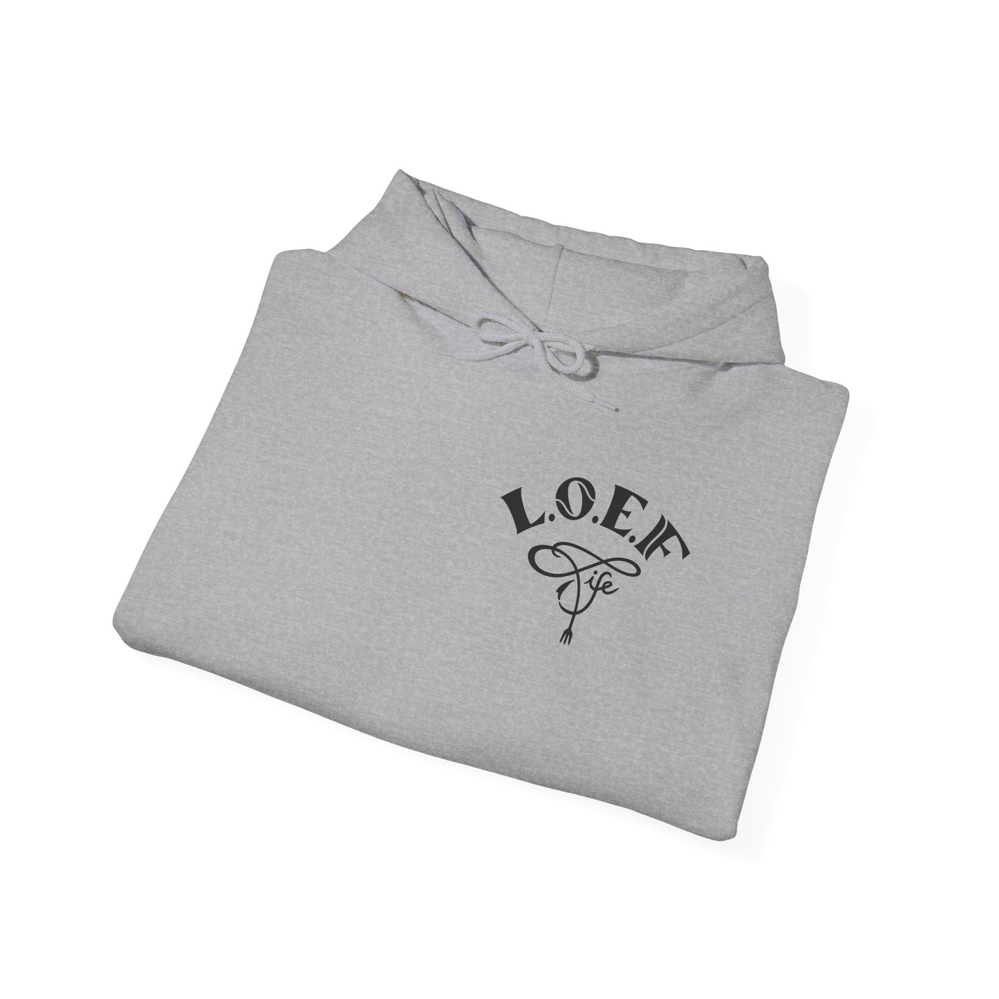 L.O.E.F Foodie 4Life Vegan Hoodie (Fuchsia)