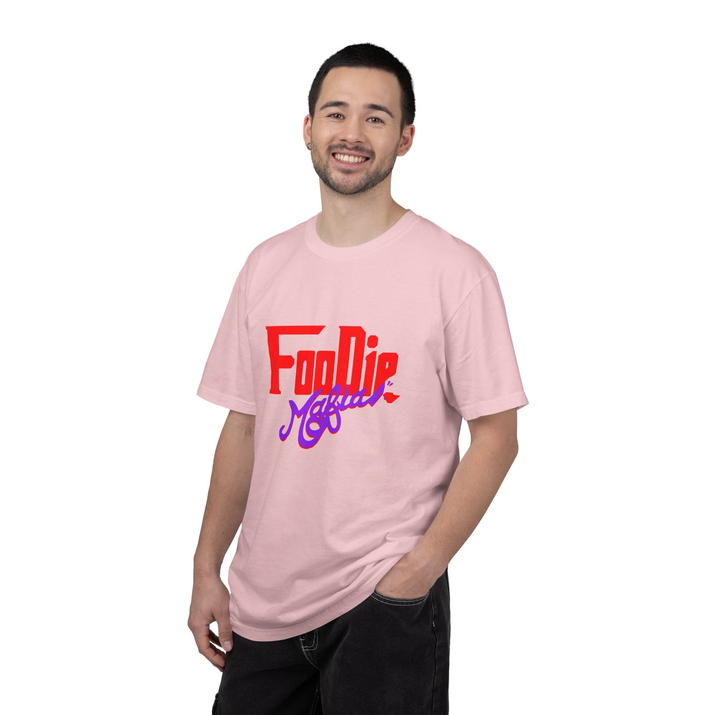 L.O.E.F Red Foodie Mafia Unisex Tee Shirt (Purple)