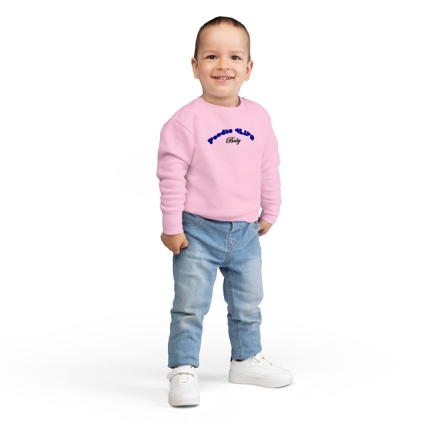 L.O.E.F Foodie 4Life Baby Sweatshirt  (Dark Blue)