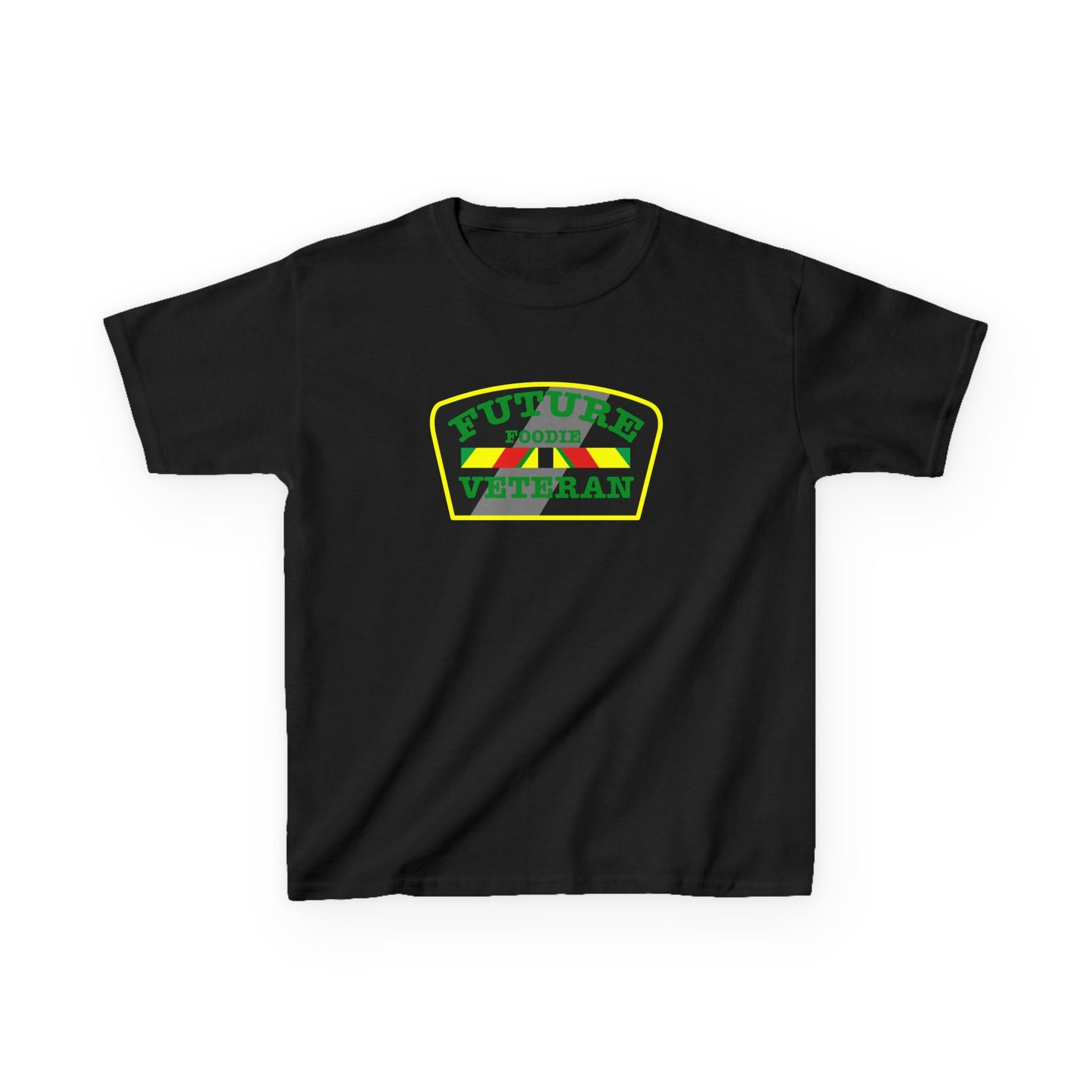 L.O.E.F Future Foodie Veteran Kids Tee Shirt (Green)