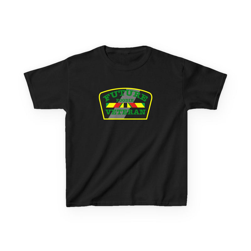 L.O.E.F Future Foodie Veteran Kids Tee Shirt (Green)