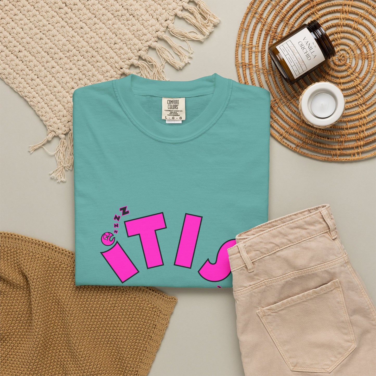 L.O.E.F ITIS Unisex Tee shirt (Pink)