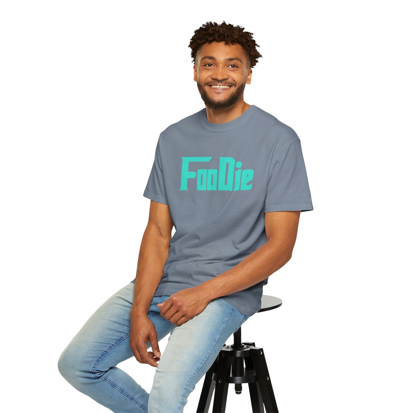 L.O.E.F Foodie Unisex Tee Shirt (Turquoise)