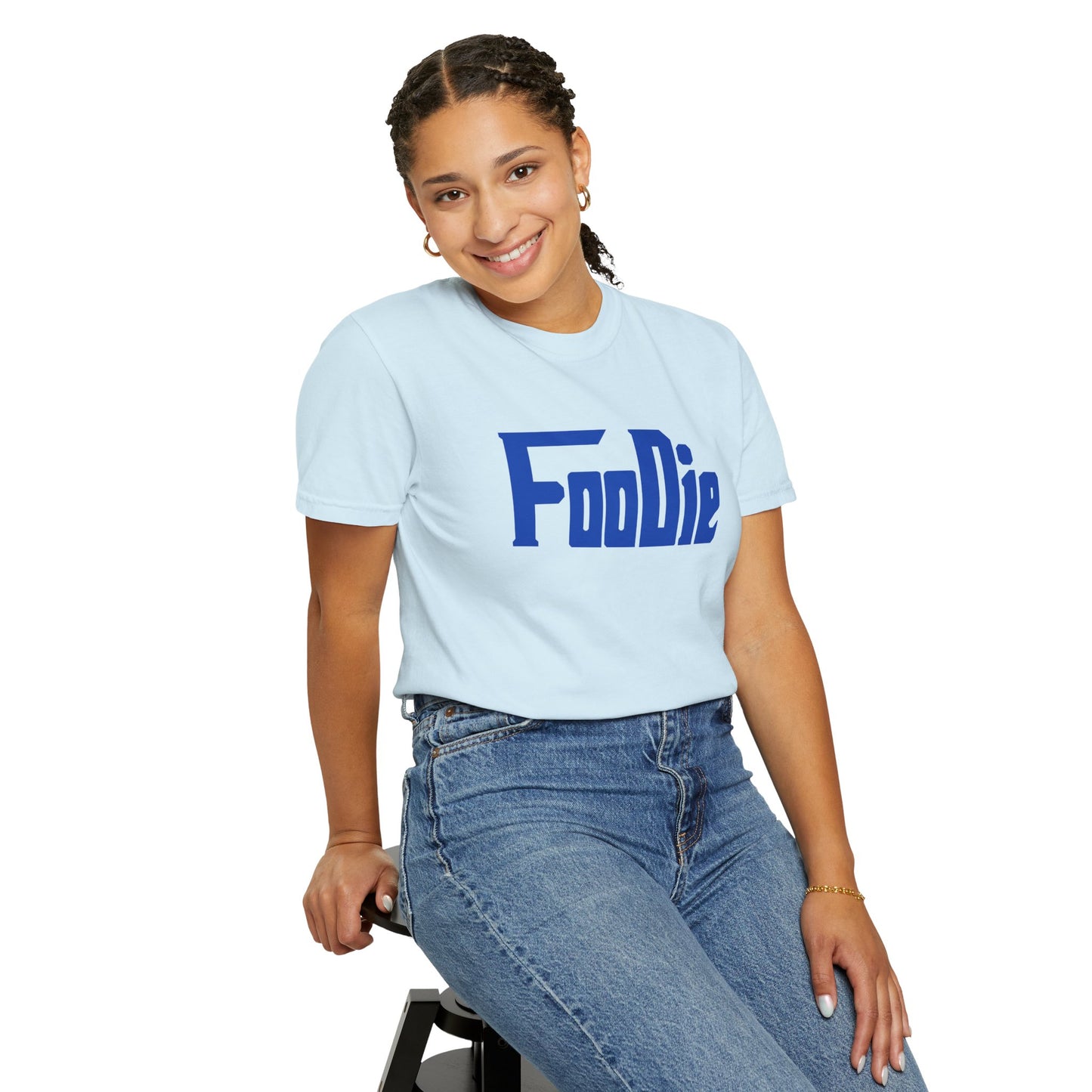LO.E.F Foodie Unisex Tee Shirt (Cobalt Blue)