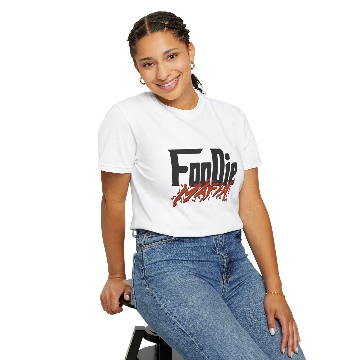 L.O.E.F Foodie Mafia Tee Shirt (Rust)