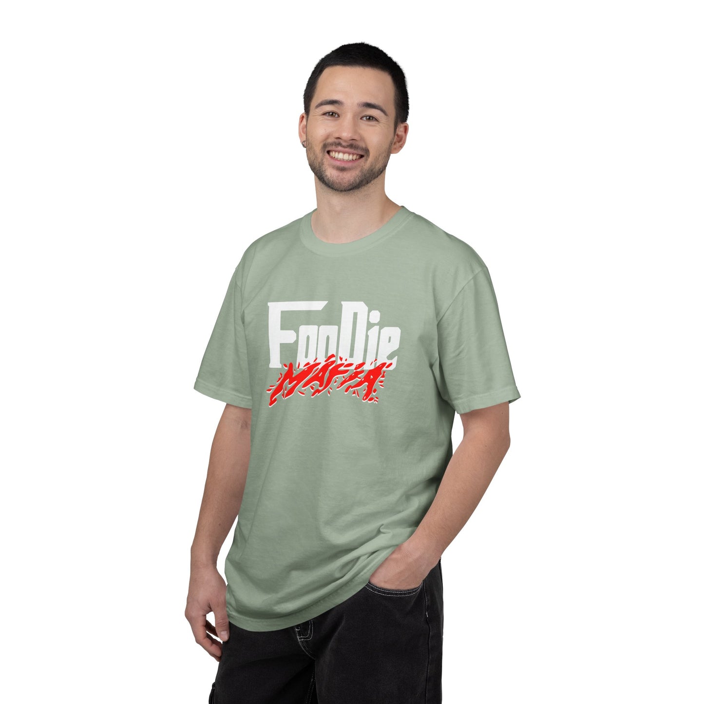 L.O.E.F Foodie Mafia Unisex Tee Shirt  (Red)
