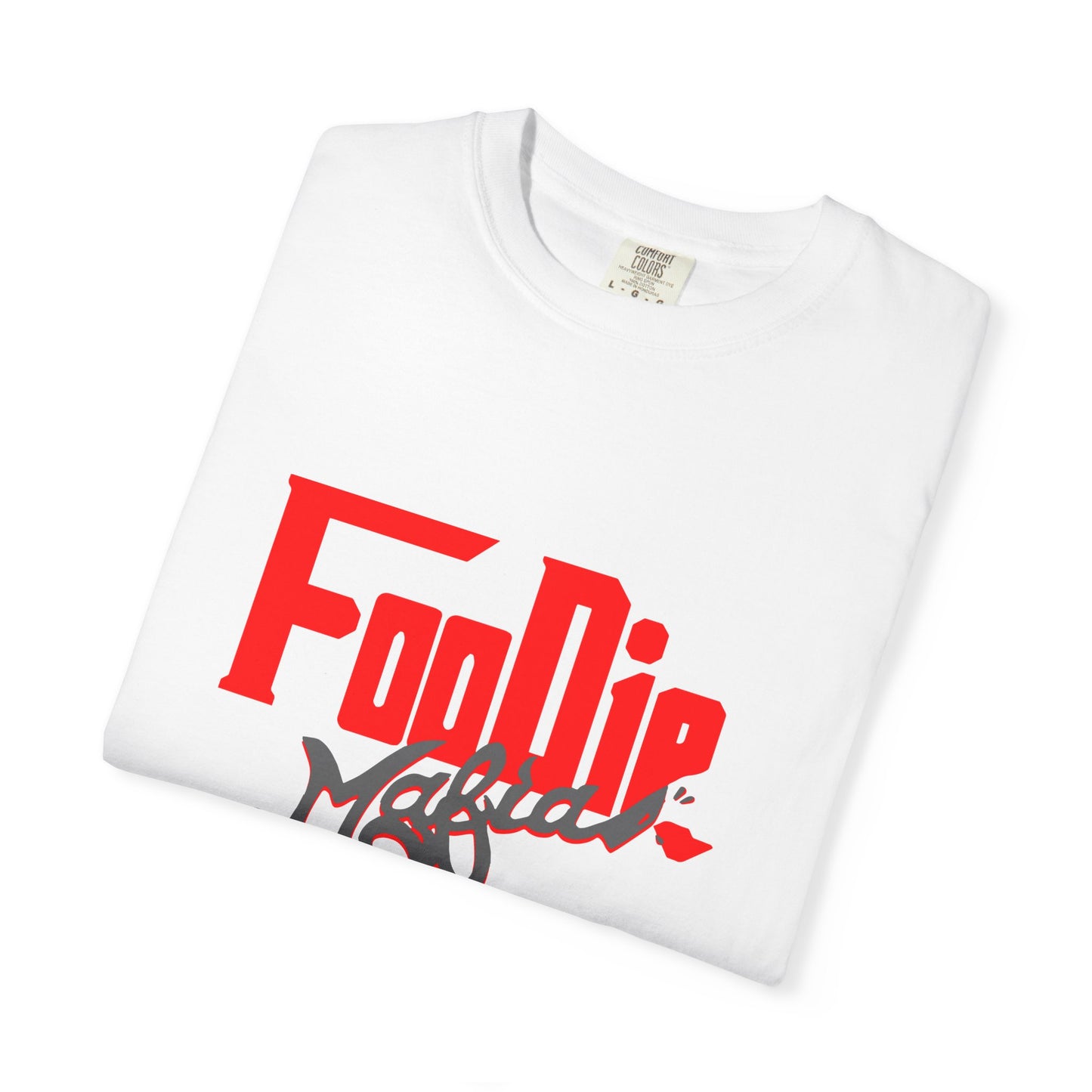 L.O.E.F Red Foodie Mafia Unisex Tee Shirt (Dark Grey)