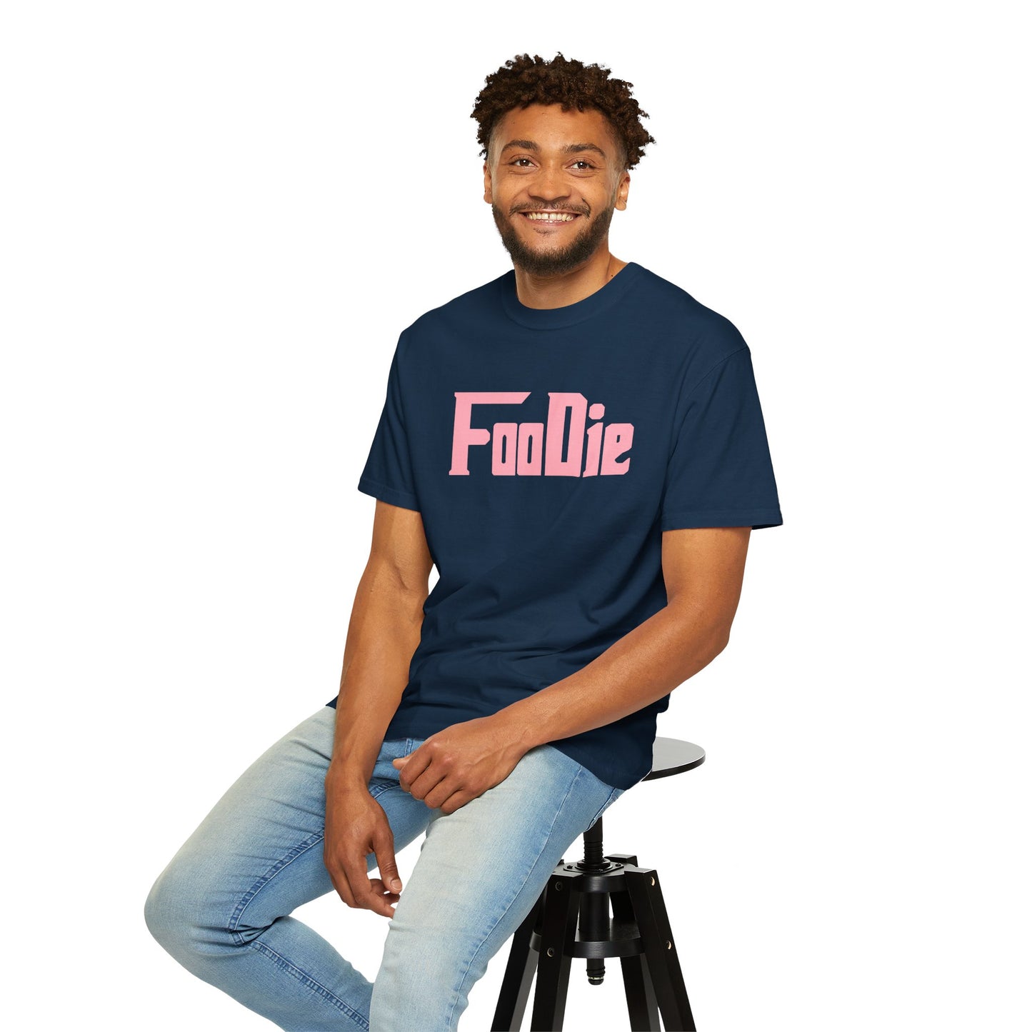 L.O.E.F Foodie Unisex Tee Shirt (Soft Pink)