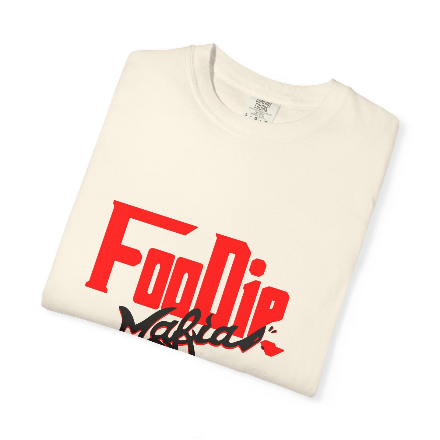 L.O.E.F Red Foodie Mafia Unisex Tee shirt (Black)