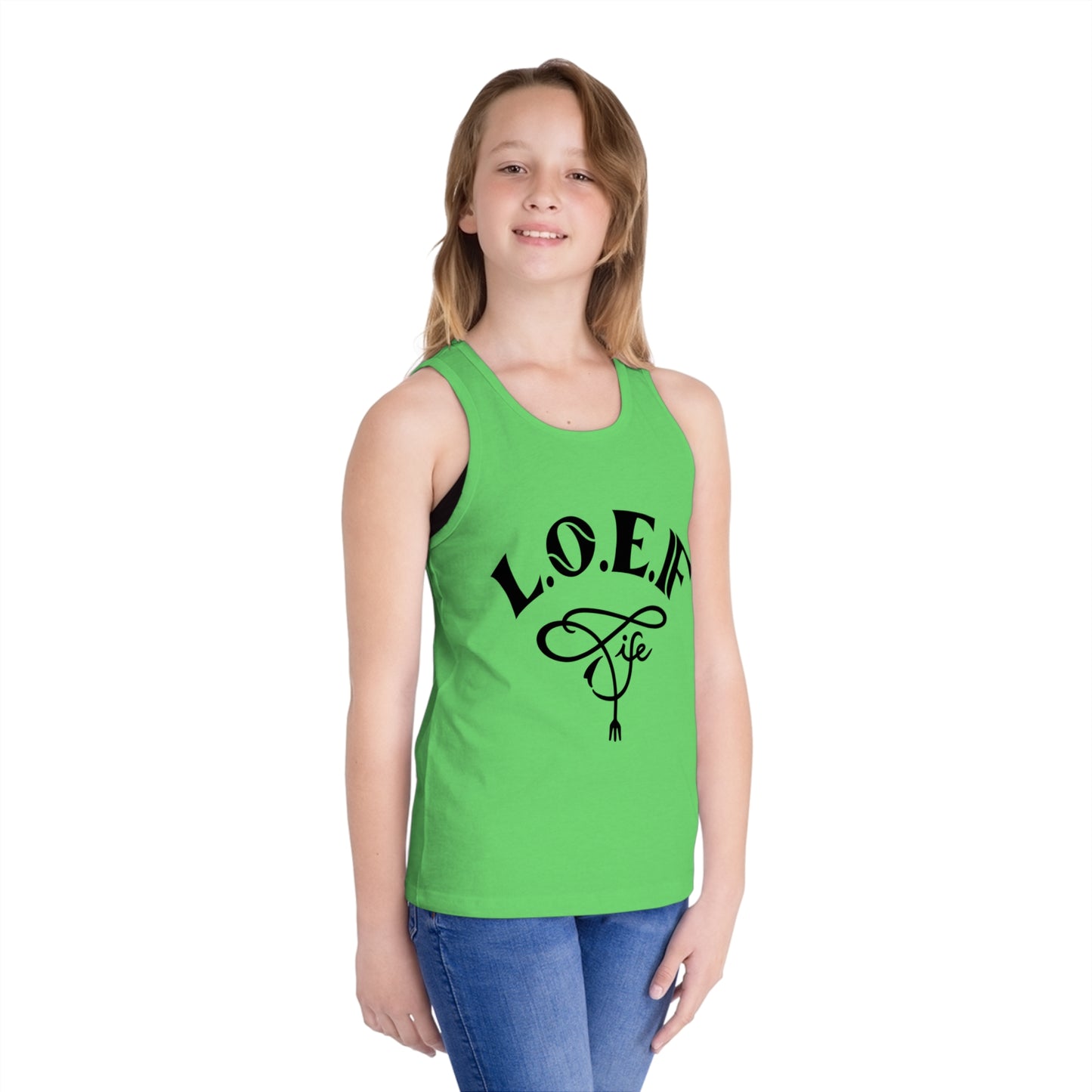 L.O.E.F Kid's Tank Top (Black)