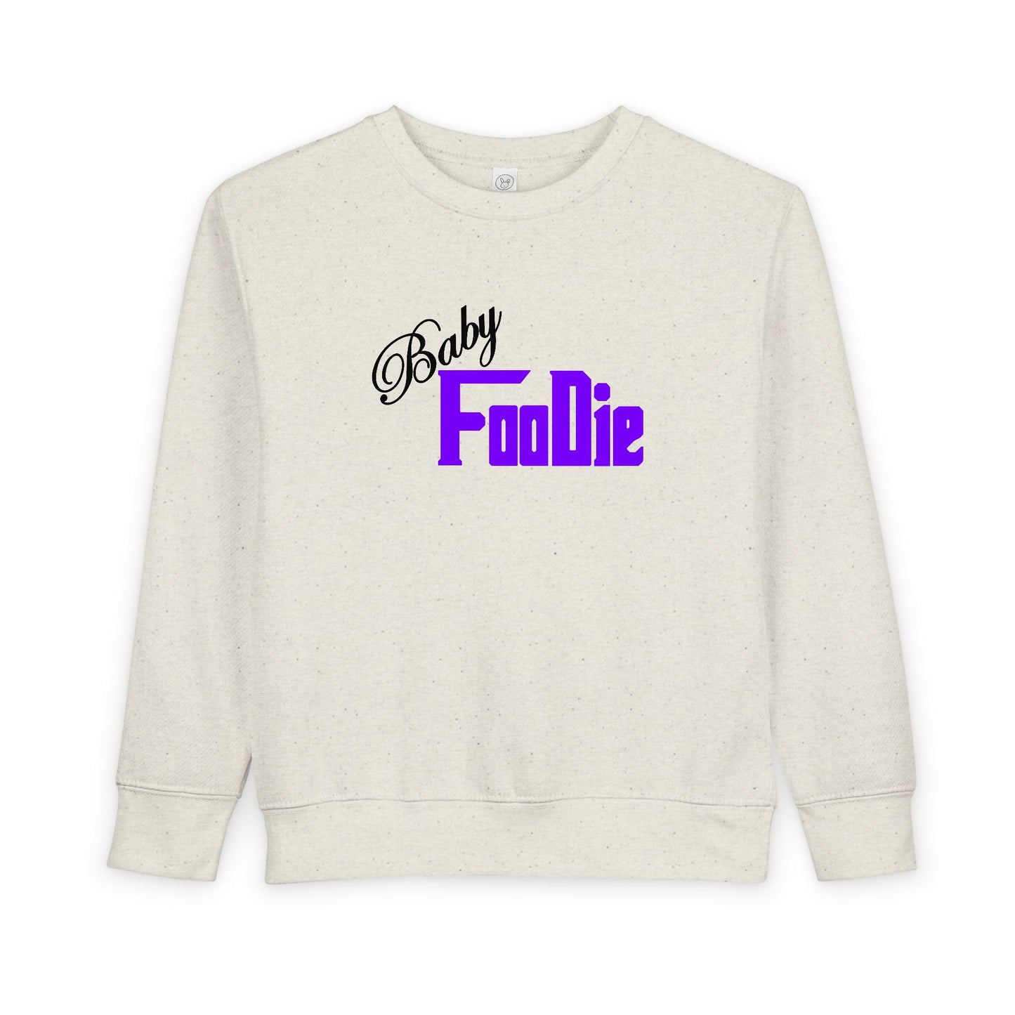 L.O.E.F Baby Foodie Toddler Sweatshirt (Violet)